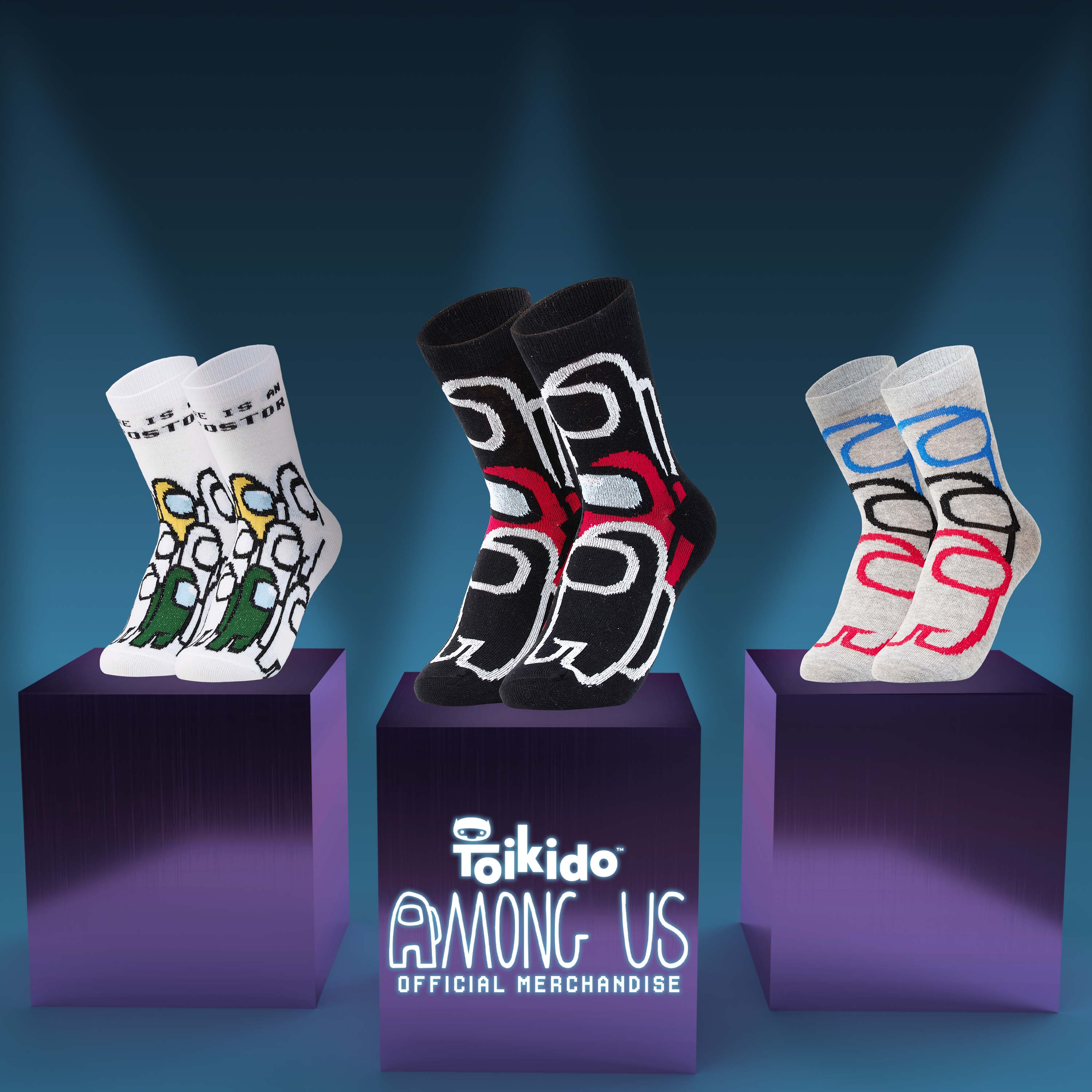 Among Us Boys Socks Kids Socks Boys Multipack Gifts - Image 6