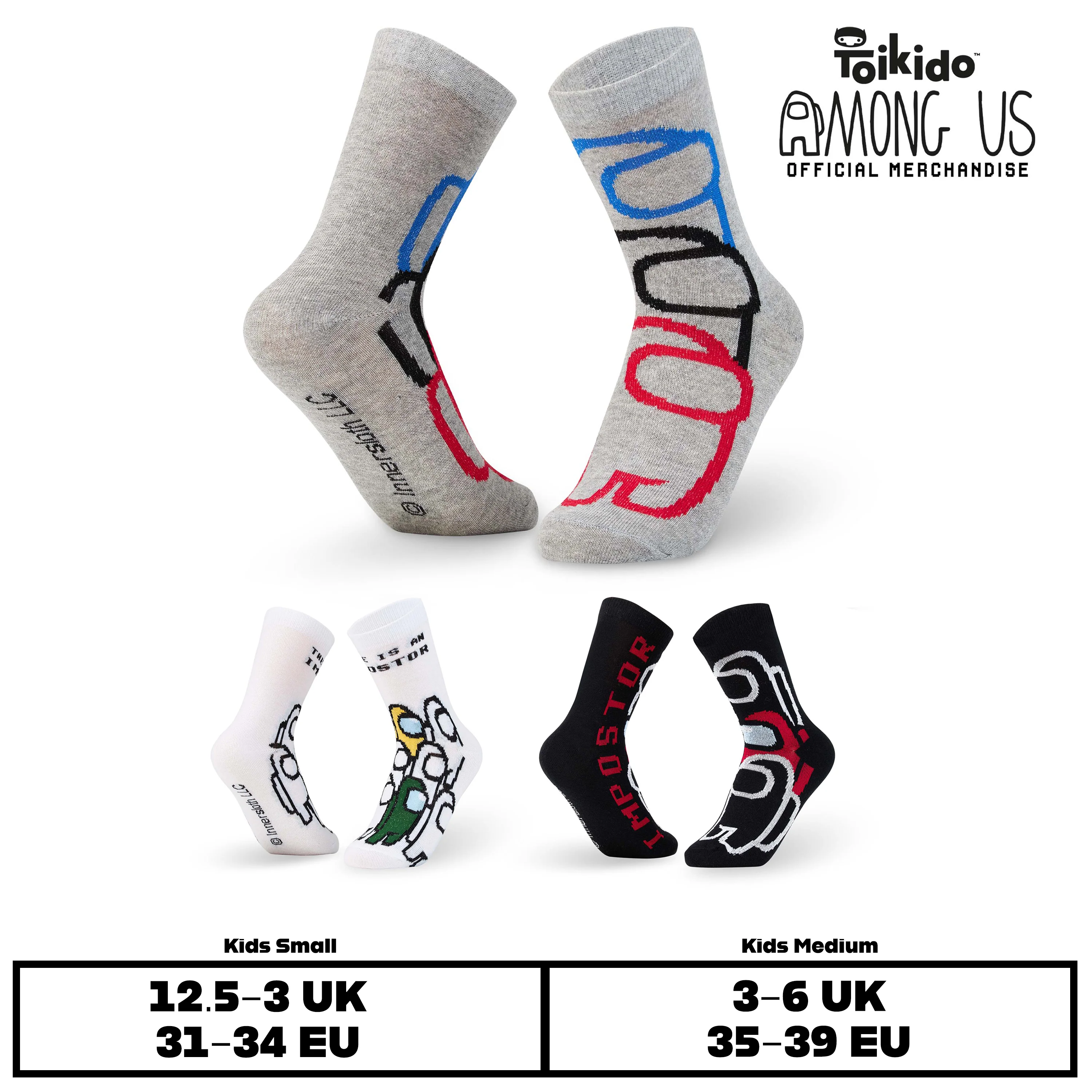 Among Us Boys Socks Kids Socks Boys Multipack Gifts - Image 7
