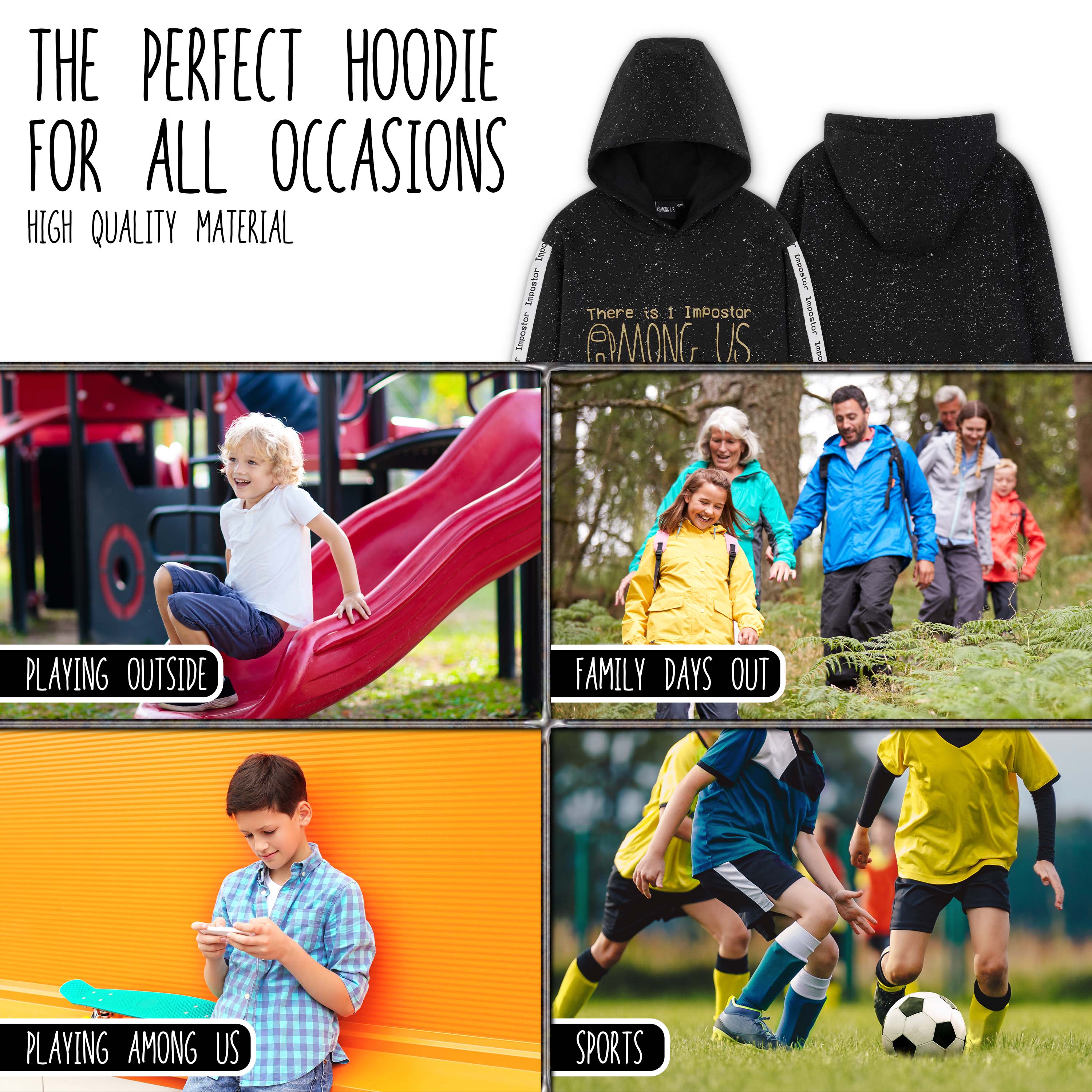 Among Us Hoodie for Kids - Boys Gaming Hoodies - Impostor - Image 6