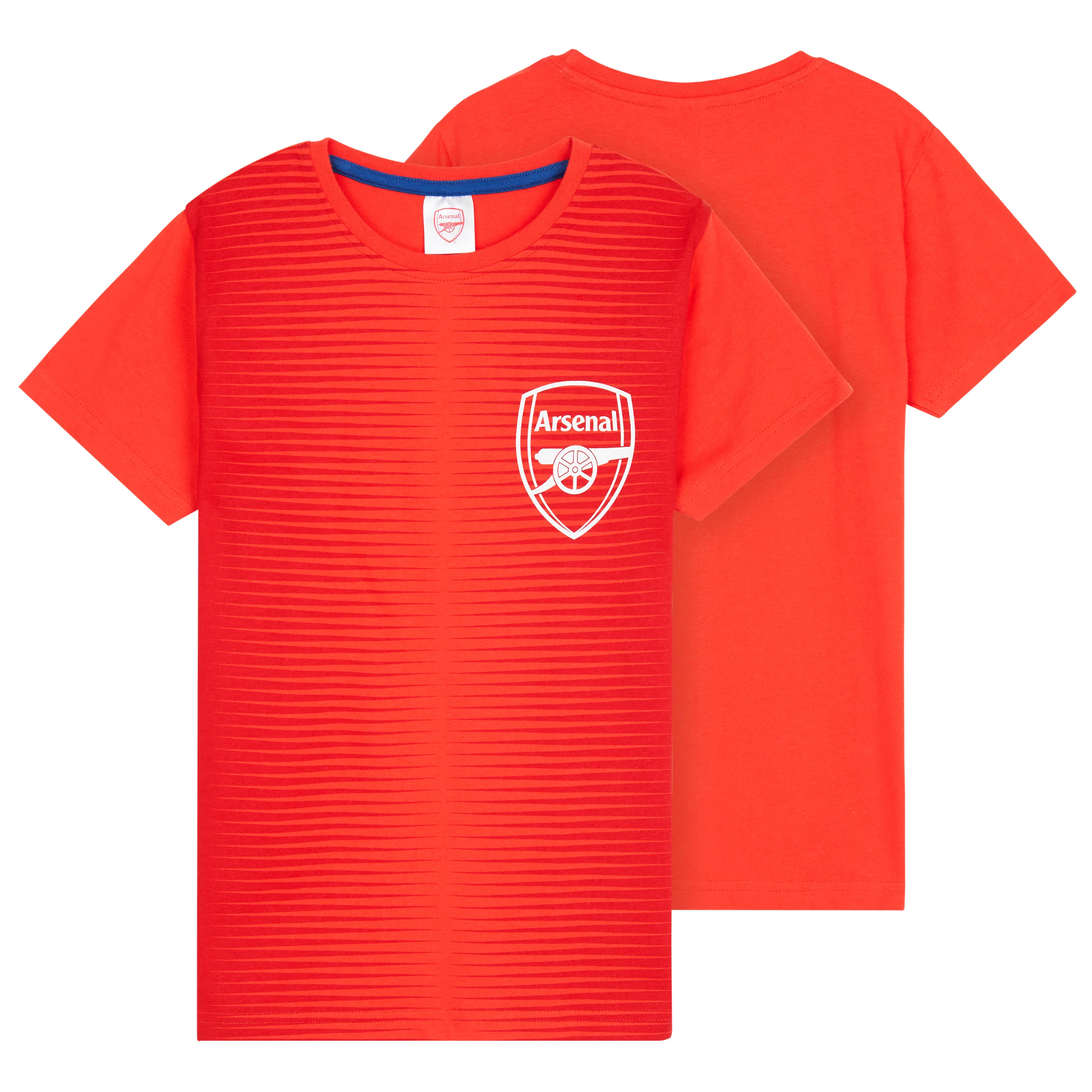 Arsenal F.C. Boys Pyjamas Set - Nightwear PJs for Kids - RED & BLUE - Image 3