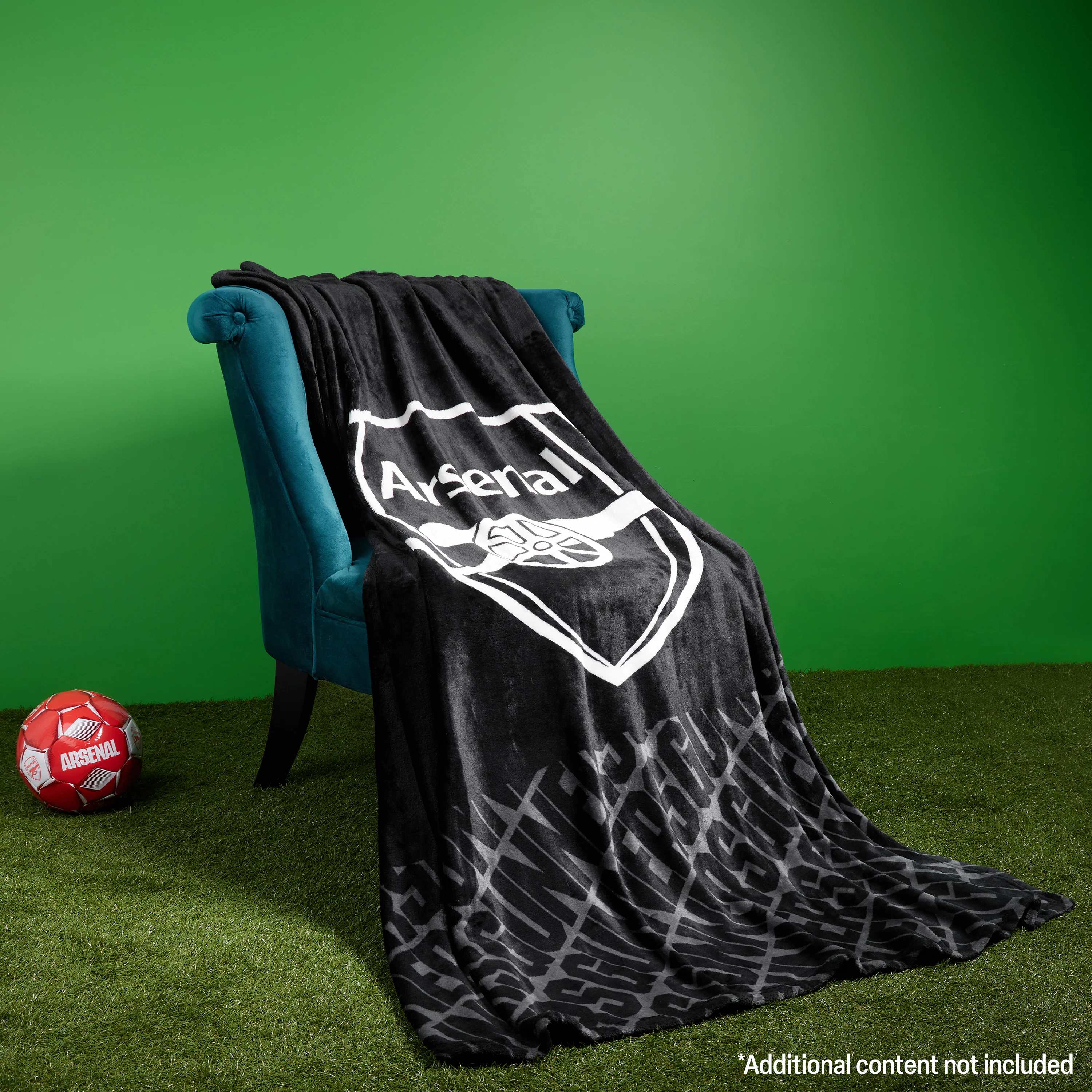 Arsenal F.C. Fleece Bed Blanket Soft Bed Throw 125 x 150cm - Gifts for Him - Image 2