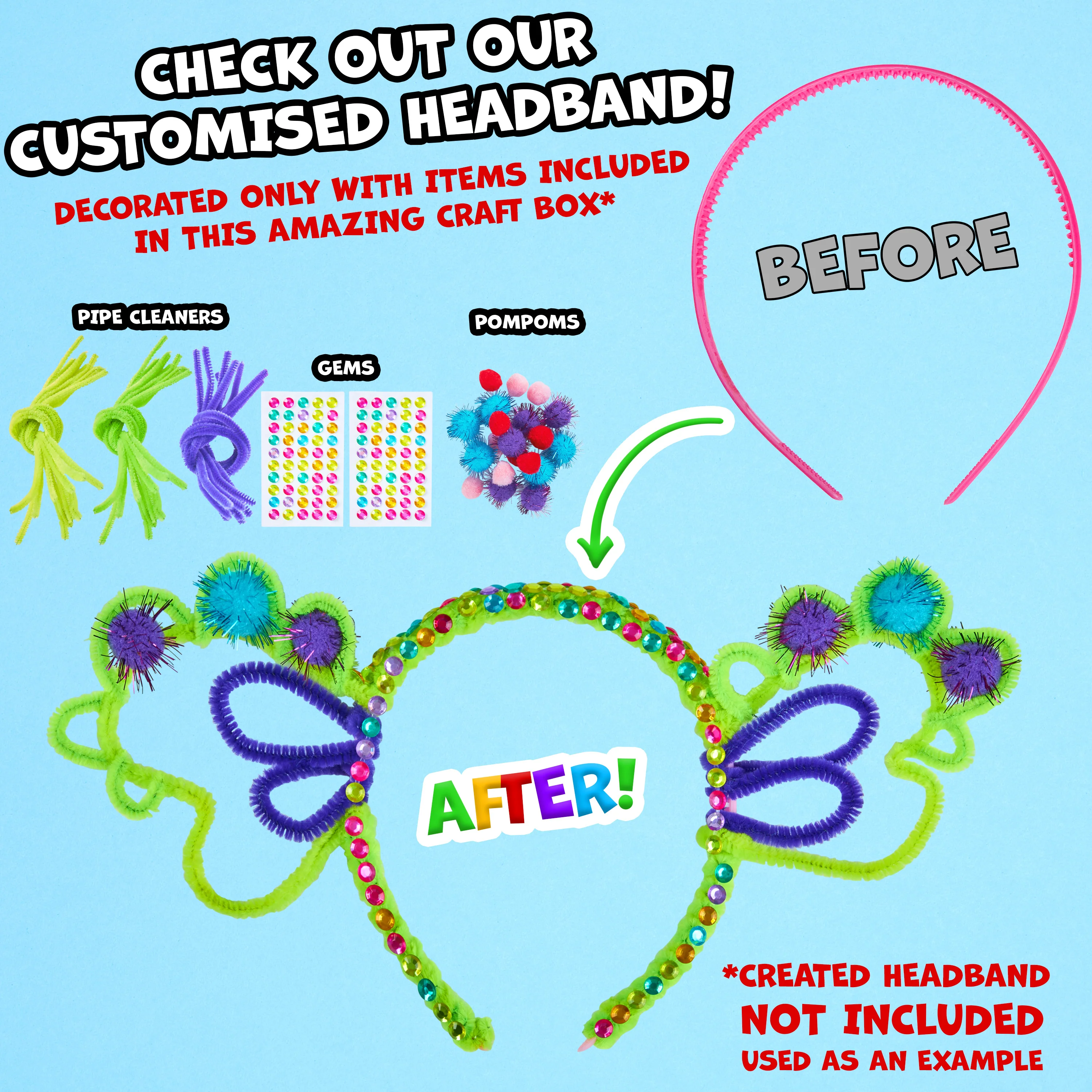 Arts and Crafts for Kids 1000+ Pieces - Art Supplies Craft Kits for Kids - Image 4