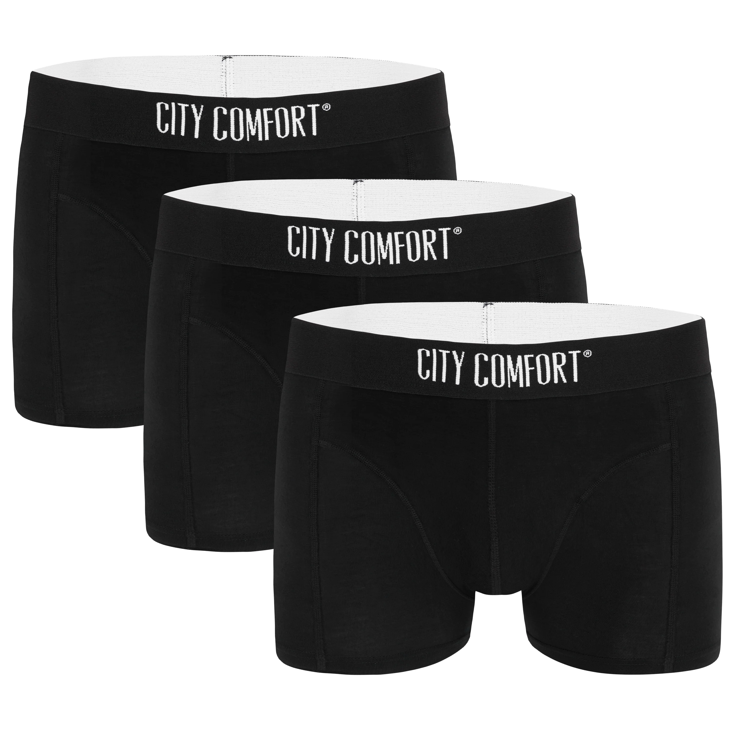Bamboo Boxers Mens - 3 Pack of Mens Boxer Shorts Comfortable Breathable Underwear Trunks - S-4XL Underwear for Men and Teenagers