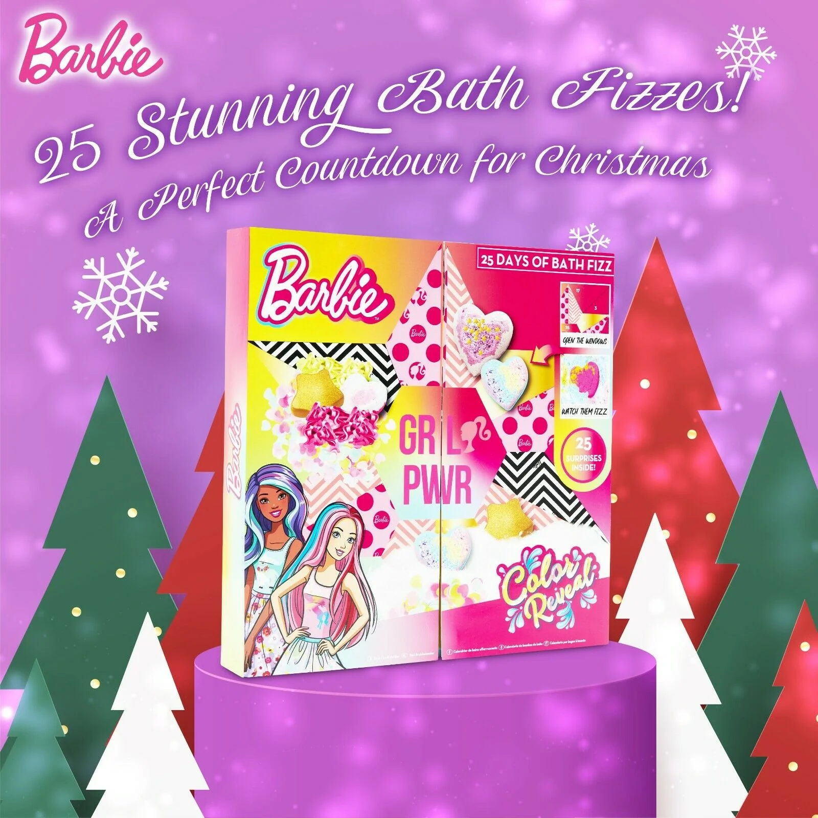 Barbie Advent Calendar - Barbie Bath Bombs 2025 Advent Calendar - Image 6