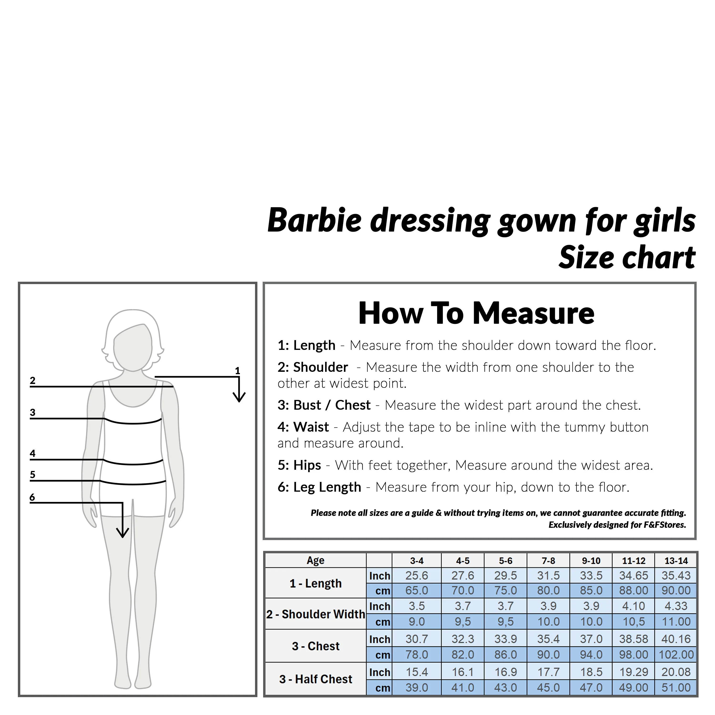 Barbie Girls Teenagers Fleece Dressing Gown with Hood & Pockets, Cosy Robe Fluffy Loungewear Nightwear - Gifts for Girls - Image 6