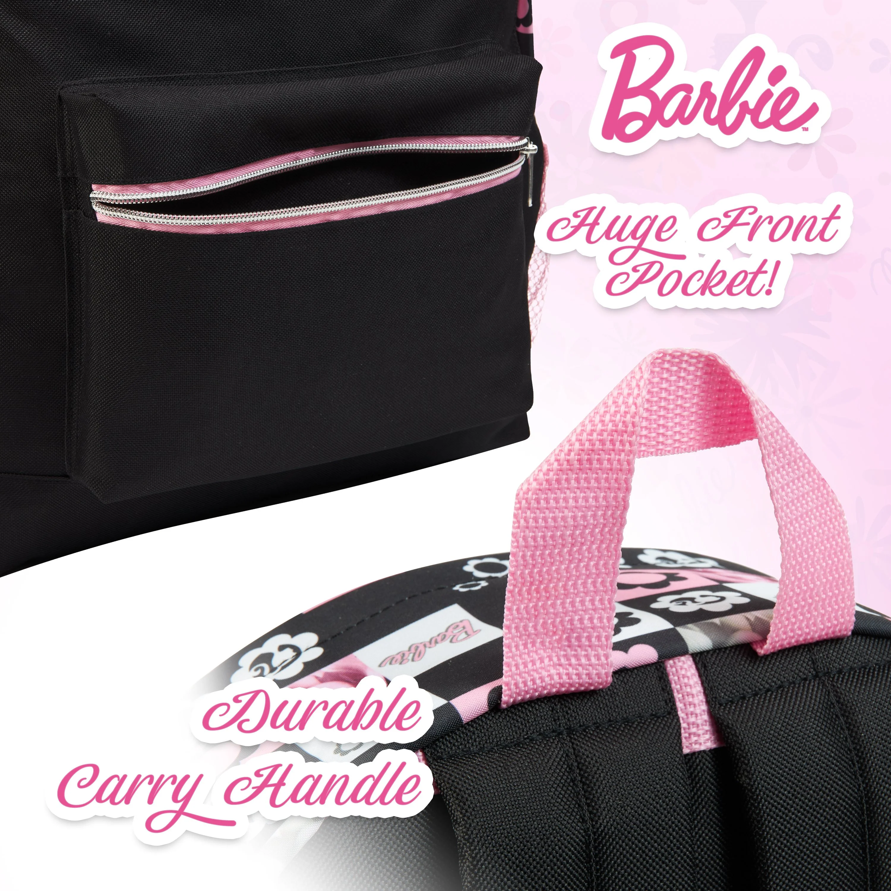 Barbie School Bag, School Backpack, Rucksack for Sport, Travel, Gifts for Girls - Image 6