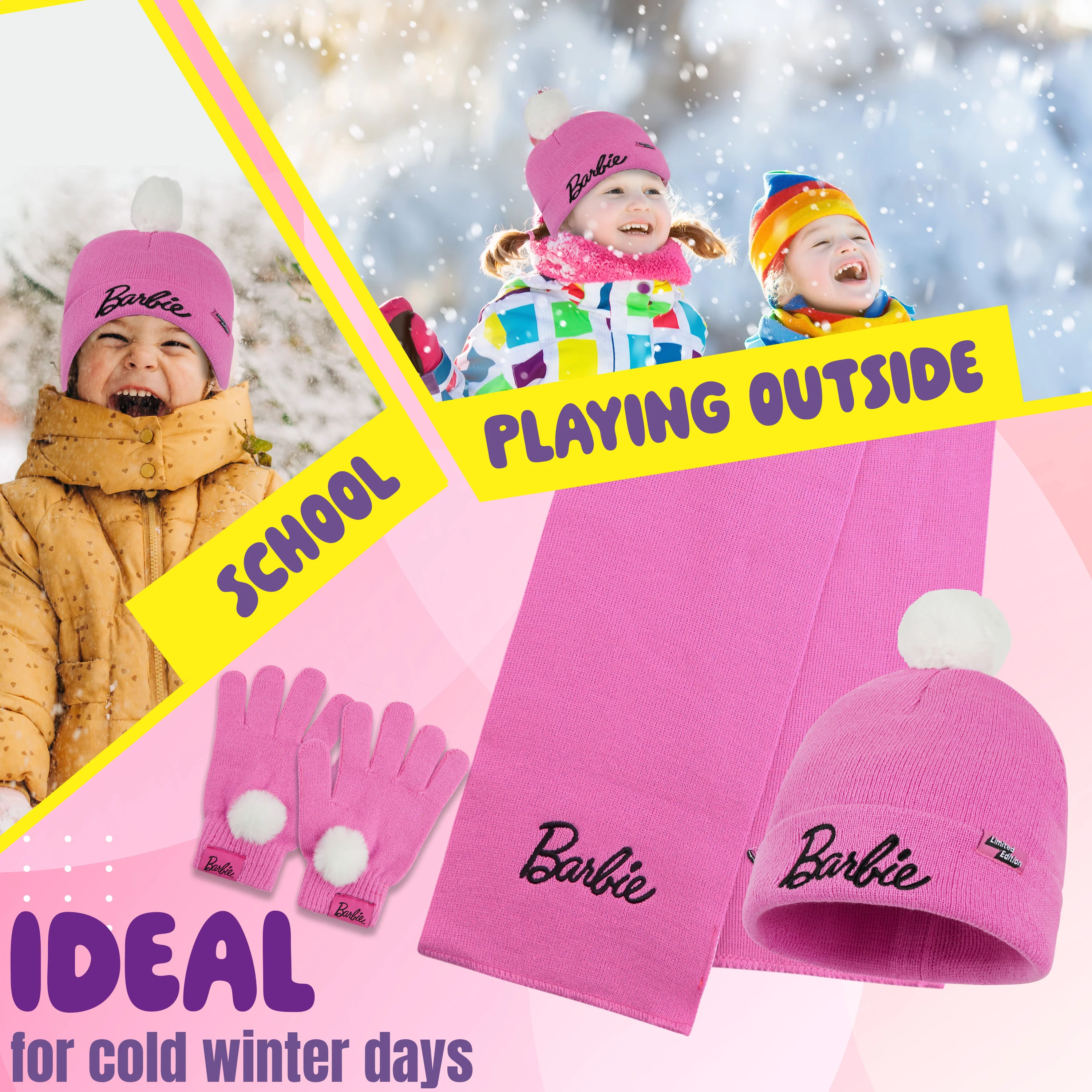 Barbie Winter Accessories Set - This 3-piece set - Image 4