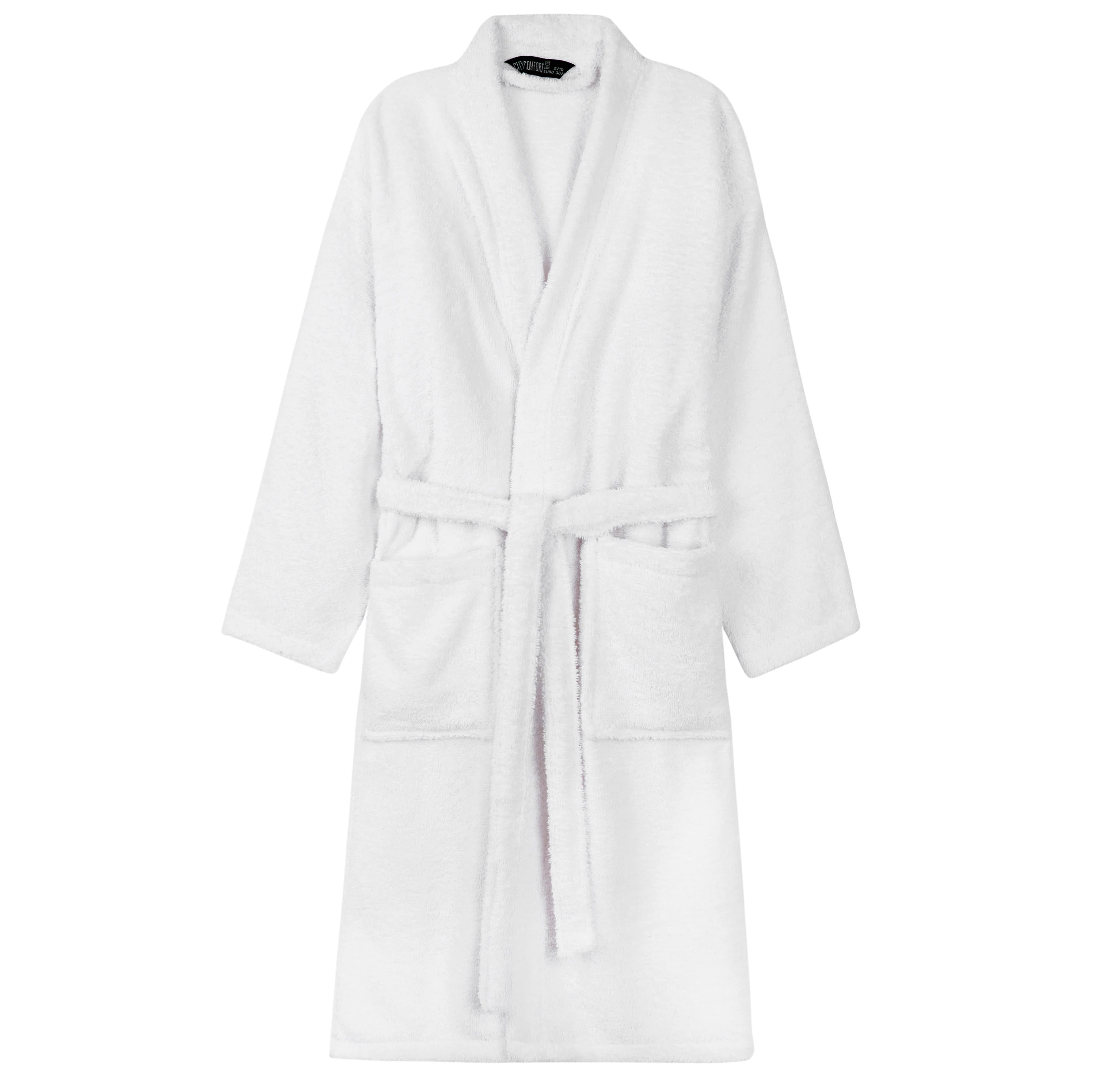 Bath Robes for Women - Absorbent Cotton Terry Towelling Bathrobe - Image 13