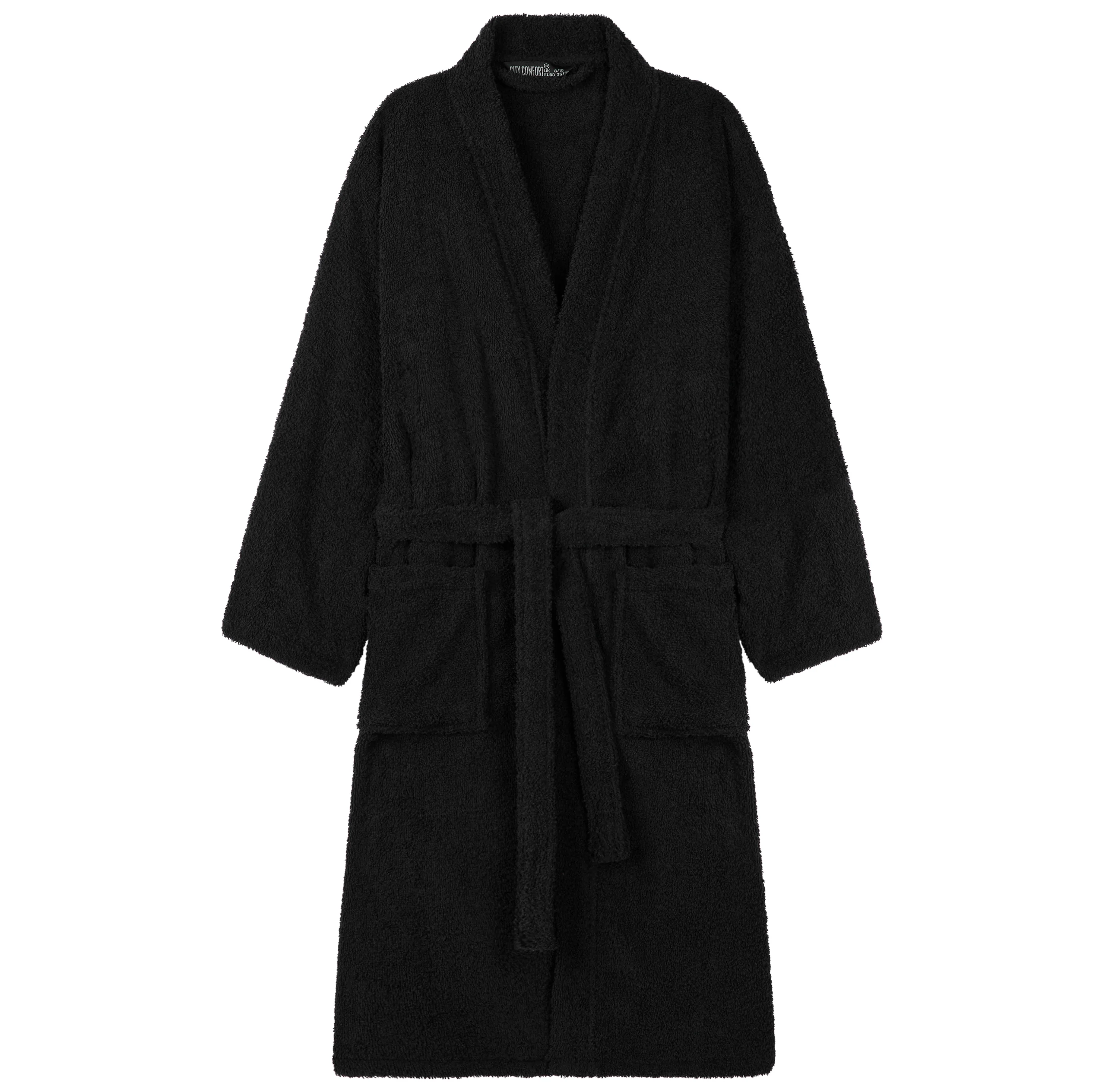 Bath Robes for Women - Absorbent Cotton Terry Towelling Bathrobe - Image 25