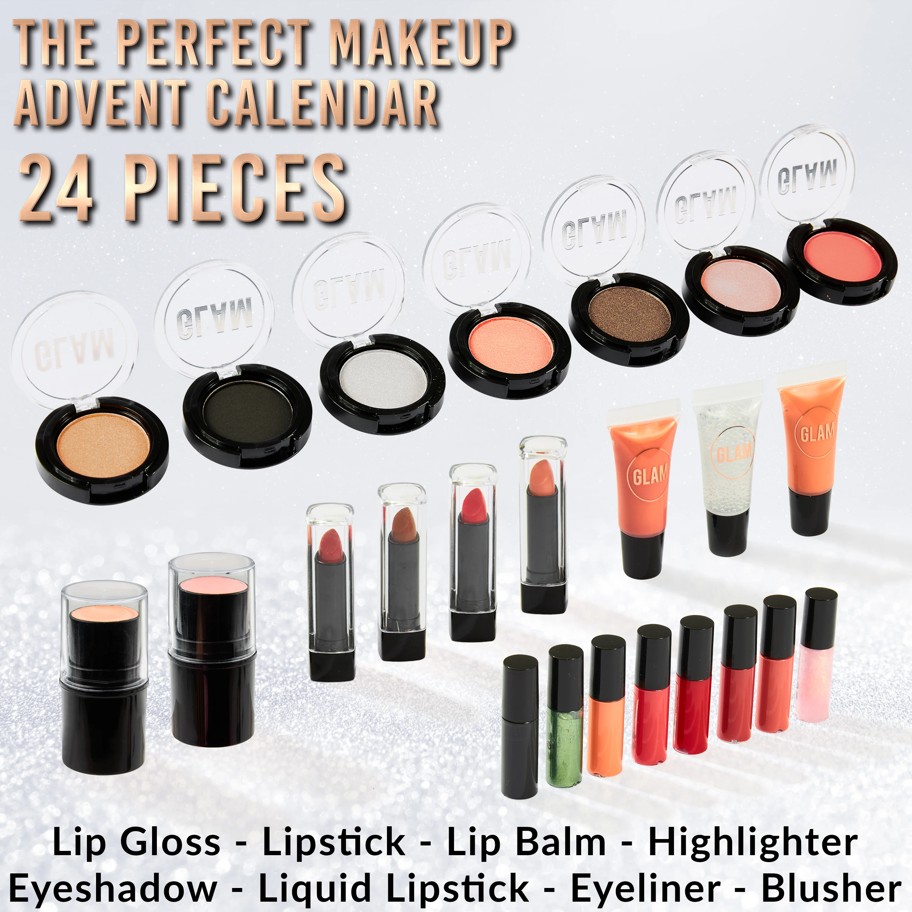 Beauty Advent Calendar 2025 for Women - Black - Image 4