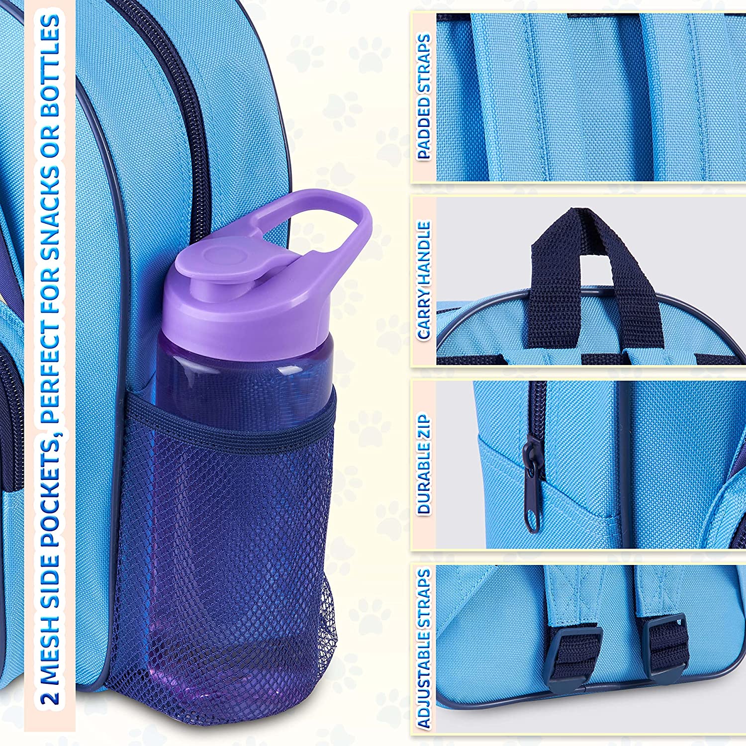 Bluey Backpack - Backpacks for Boys and Girls - Image 5