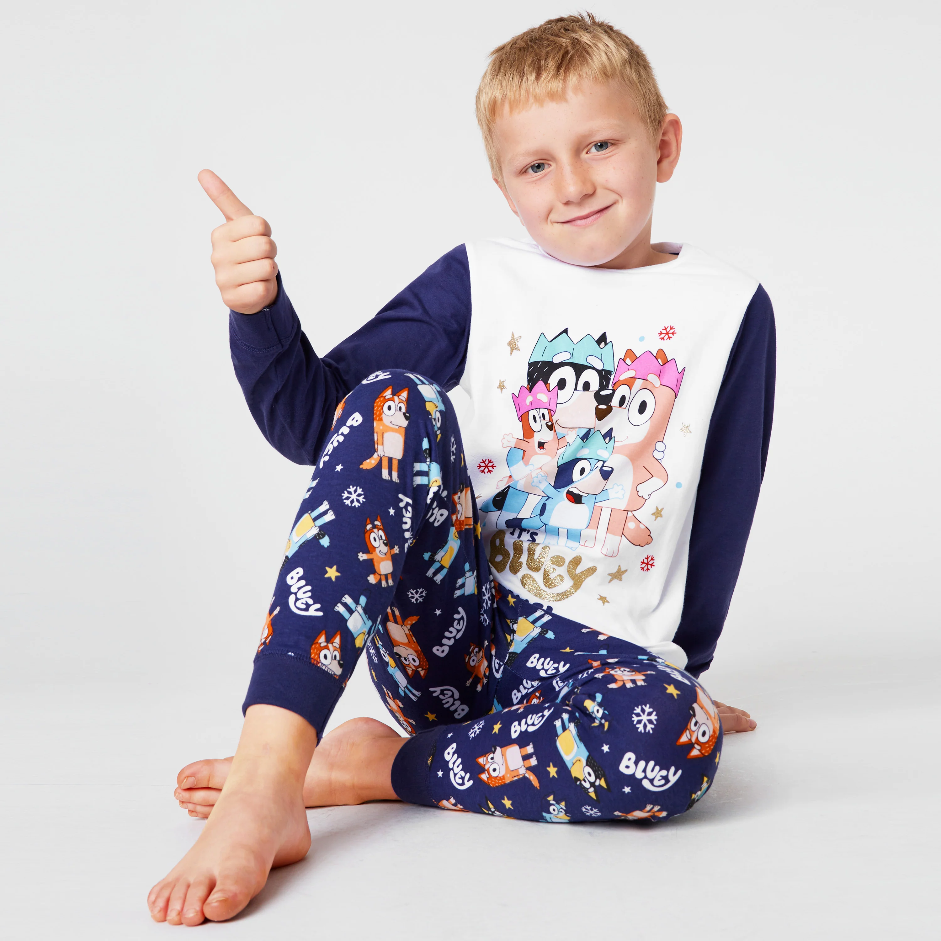 Bluey Christmas Matching Family Pyjamas - Matching PJs for Kids - Image 2