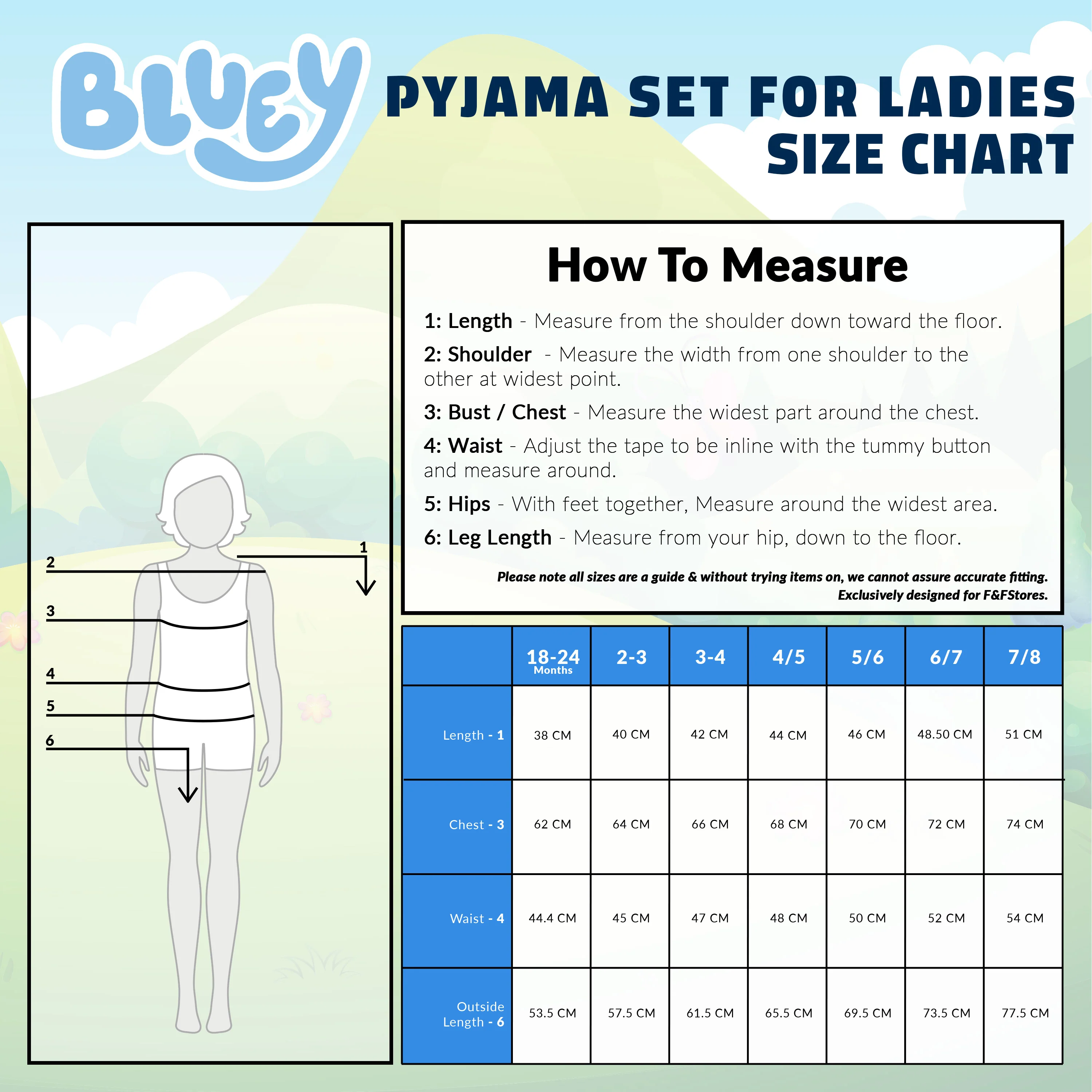 Bluey Christmas Matching Family Pyjamas - Matching PJs for Kids - Image 6