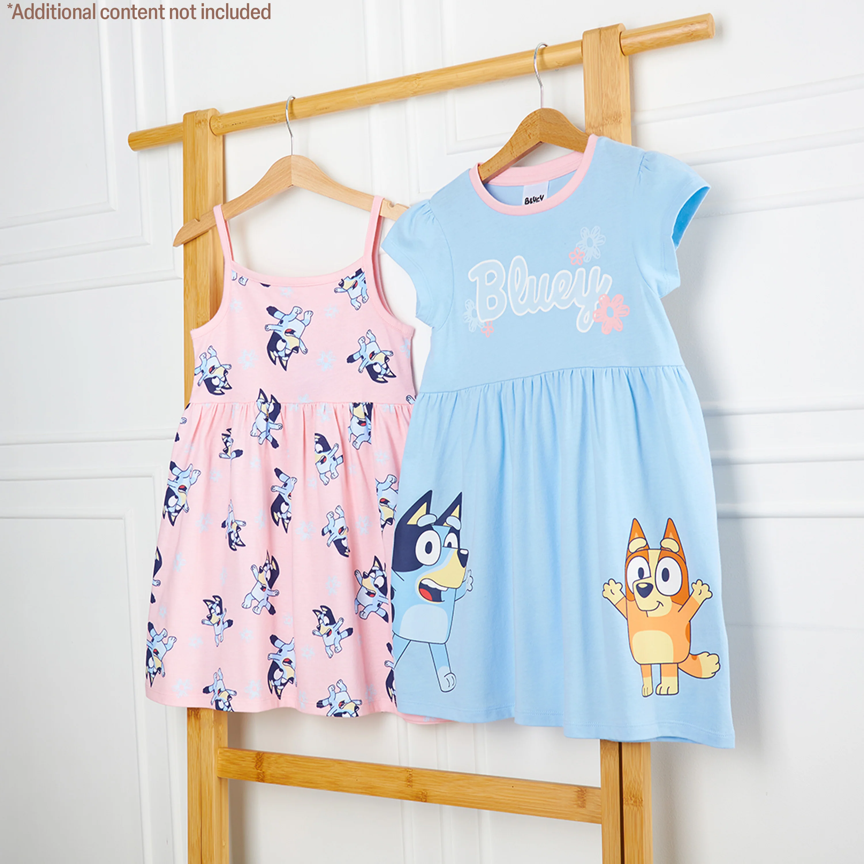 Bluey Dress for Kids Toddlers Pack of 2 Casual Party Swing Summer Dress Comfy Cute Holiday Girls Clothes Gifts for Girls - Image 5