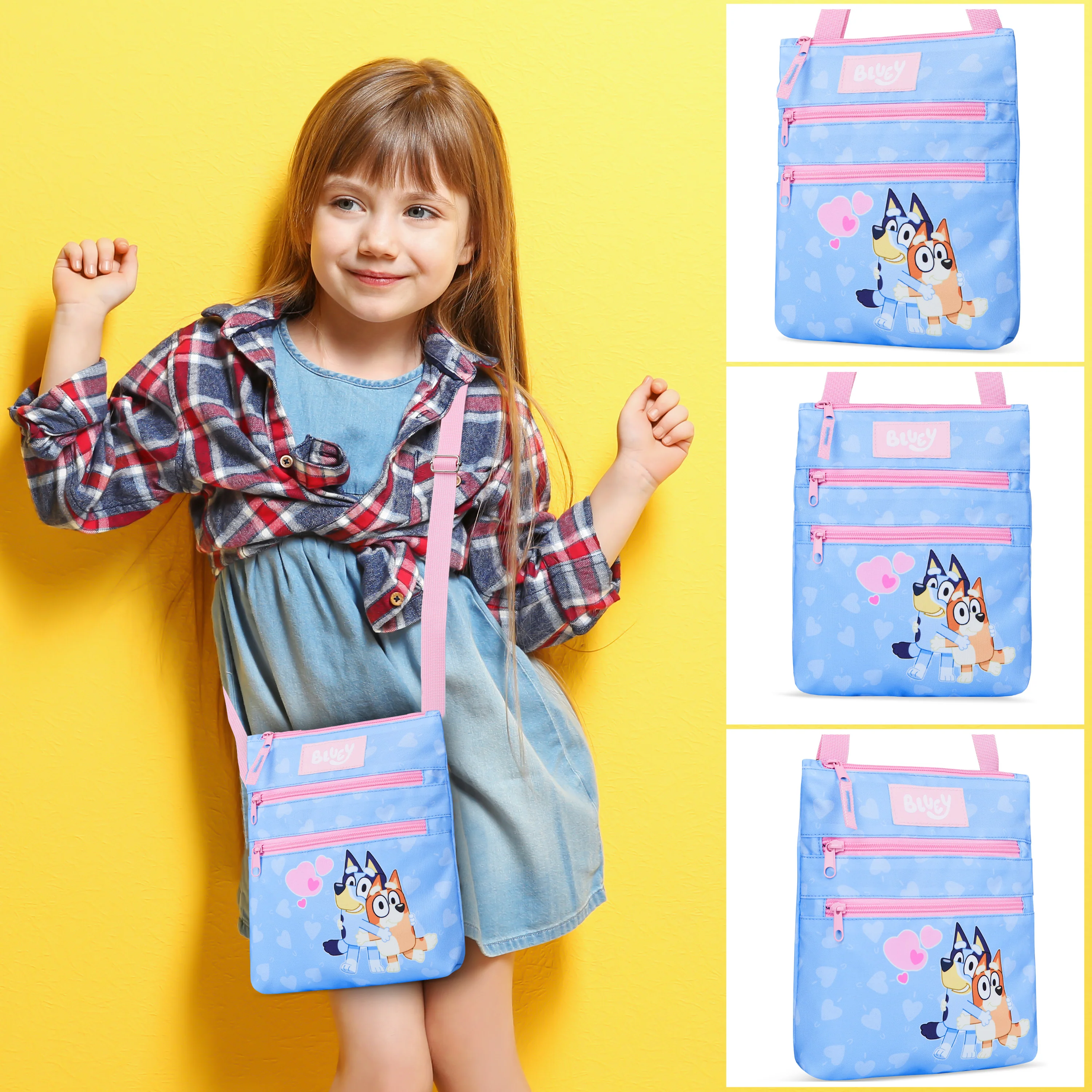 Bluey Handbag for Girls Toddlers Cross Body Shoulder Bag Adjustable Strap - Image 5