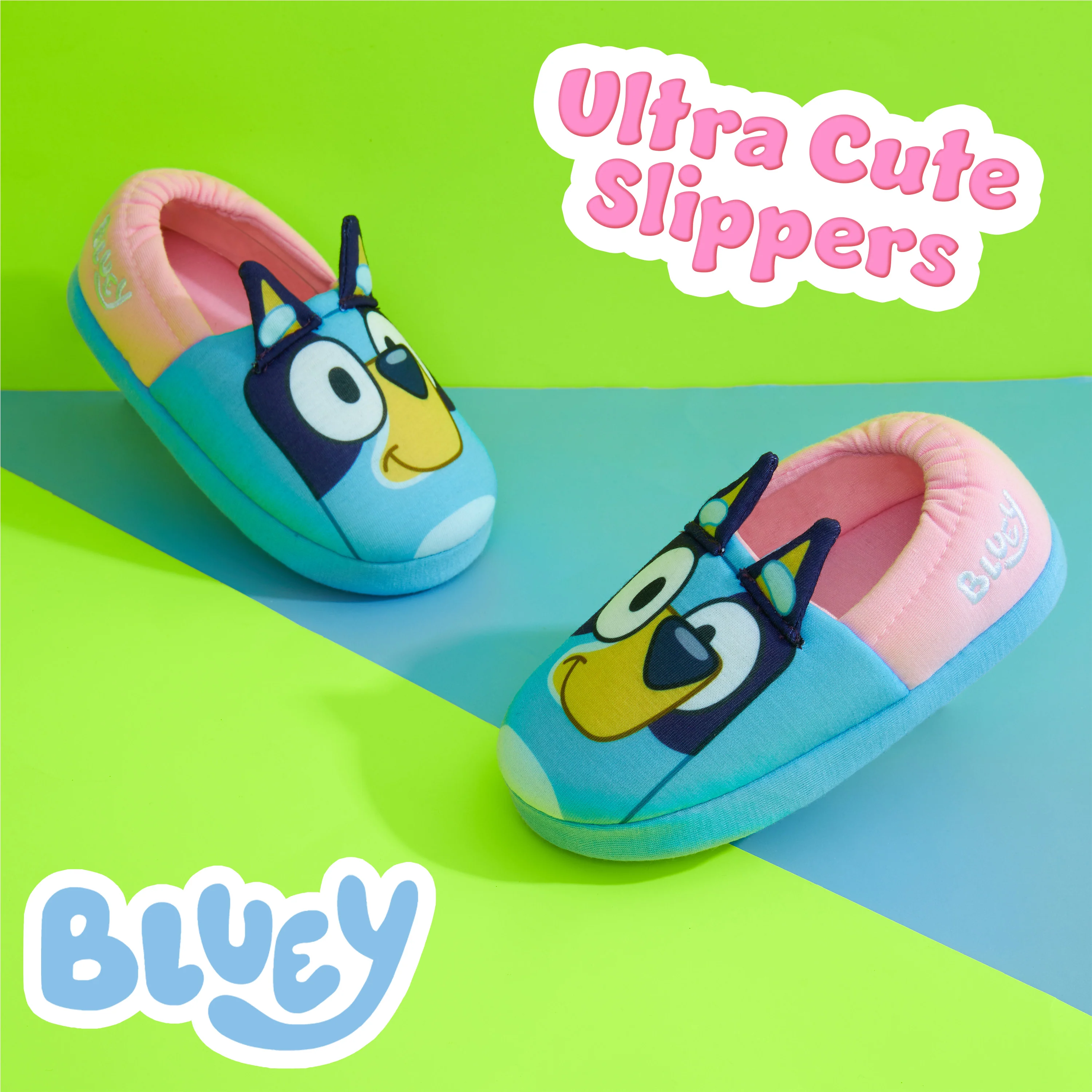 Bluey Kids Slippers Warm Non Slip House Shoes for Girls and Boys Soft Plush Slip On Shoes - Image 2