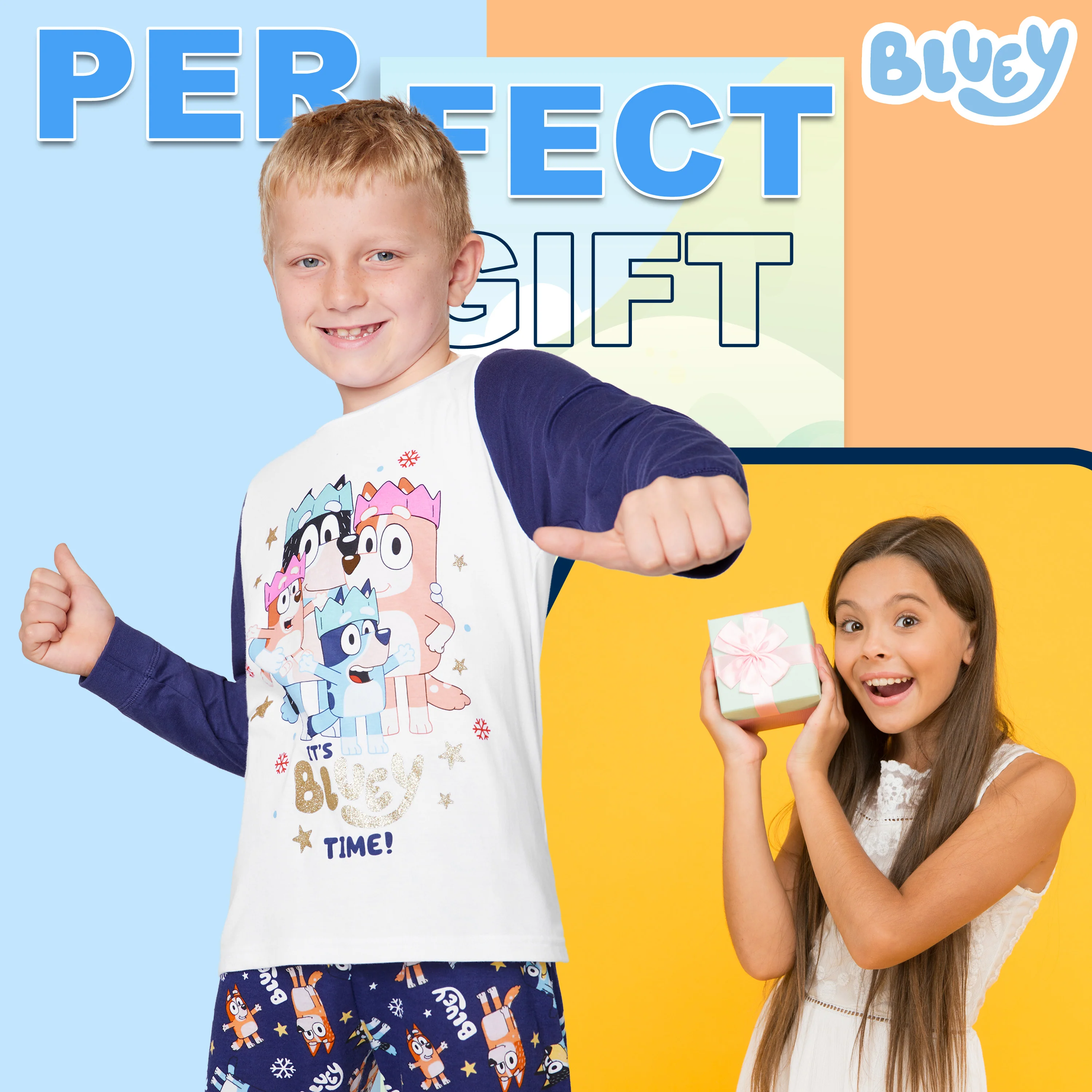 Bluey Pyjamas for Family Long Matching PJs Set Cosy Loungewear Warm Sleepwear Nightwear Children Men Women - Image 3