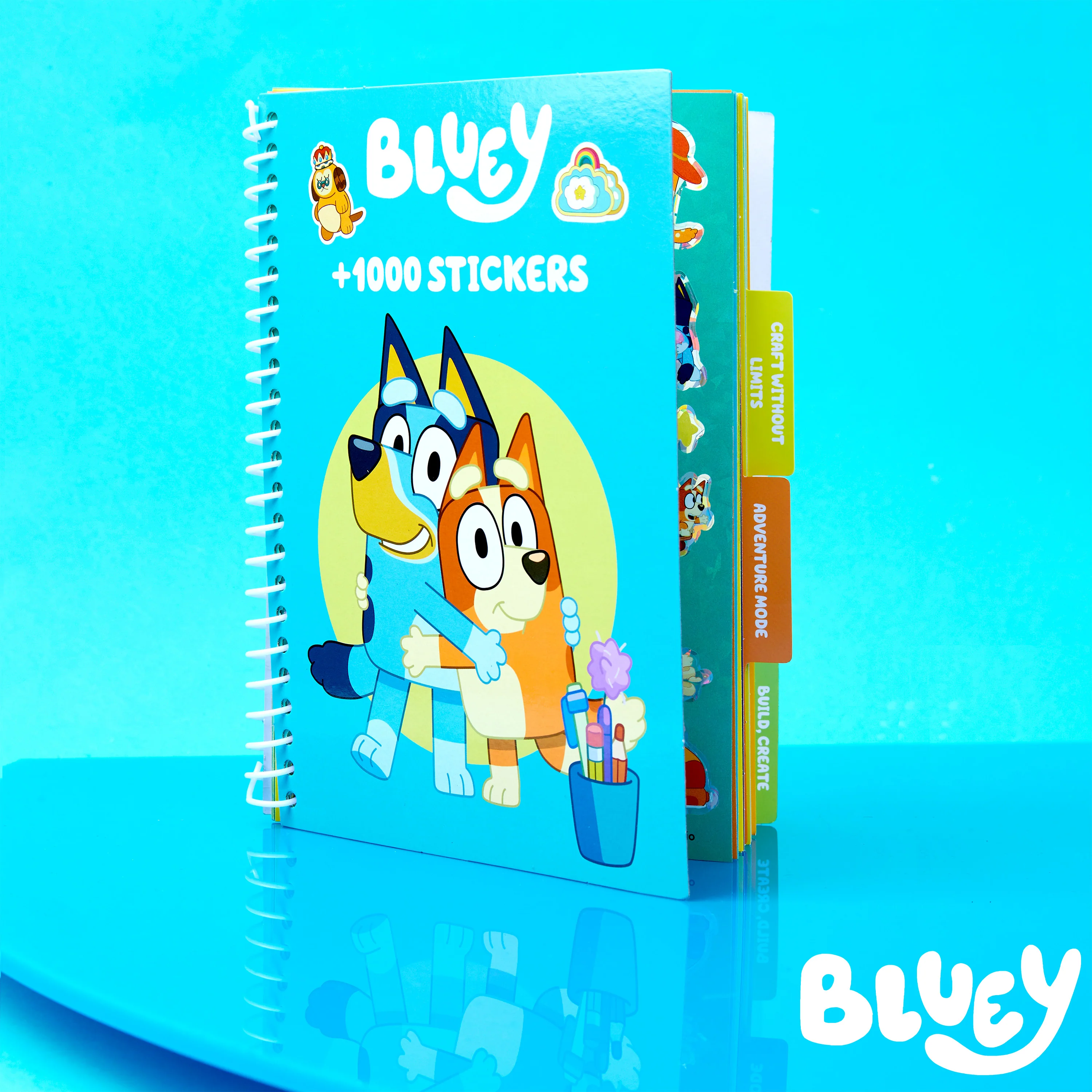 Bluey Sticker Book for Kids with 28 Sticker Sheets Over 1000 Stickers for Scrapbooking Art Activity Set Gifts for Kids - Image 2