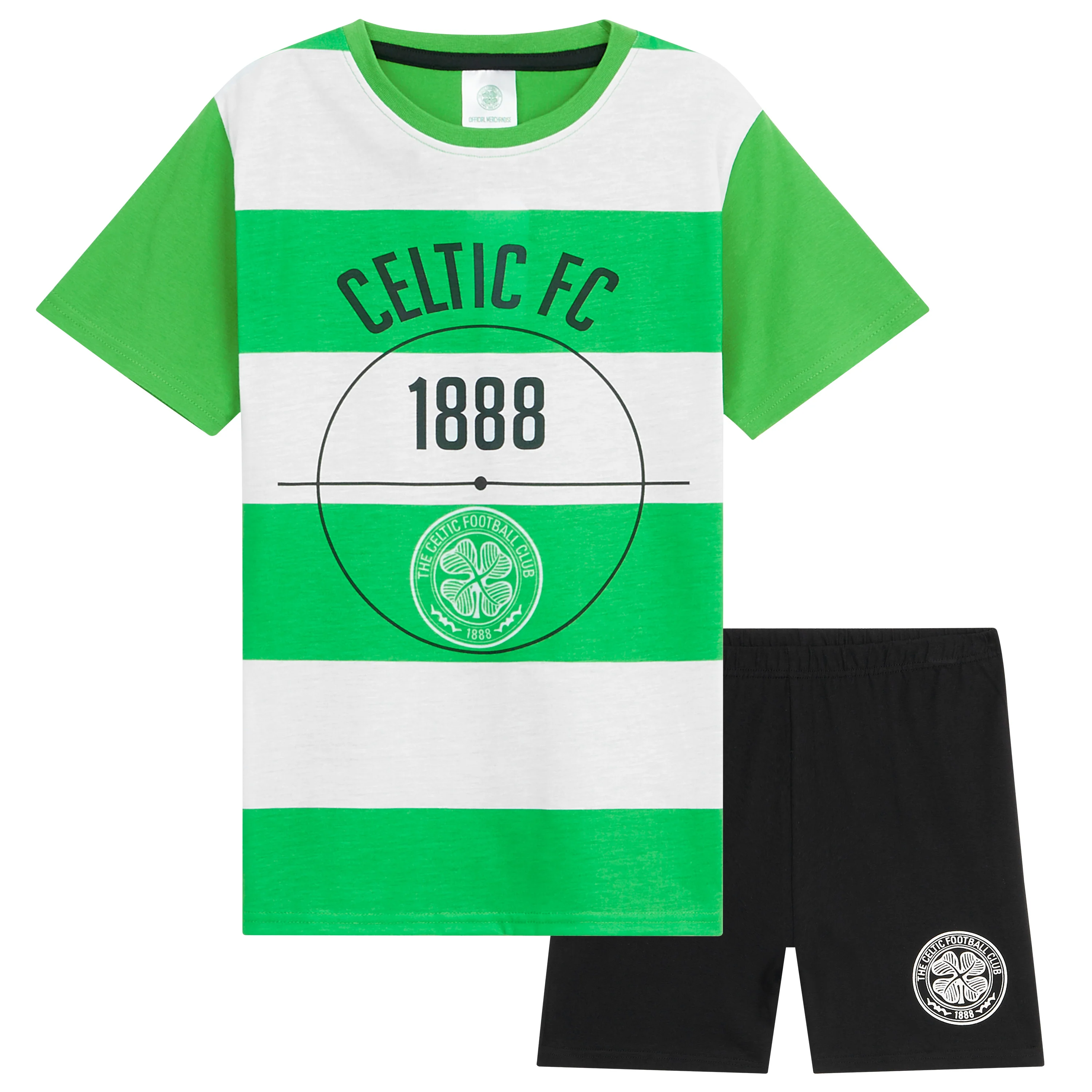 Celtic F.C. Boys PJs, Celtic F.C. Short Pyjamas for Kids