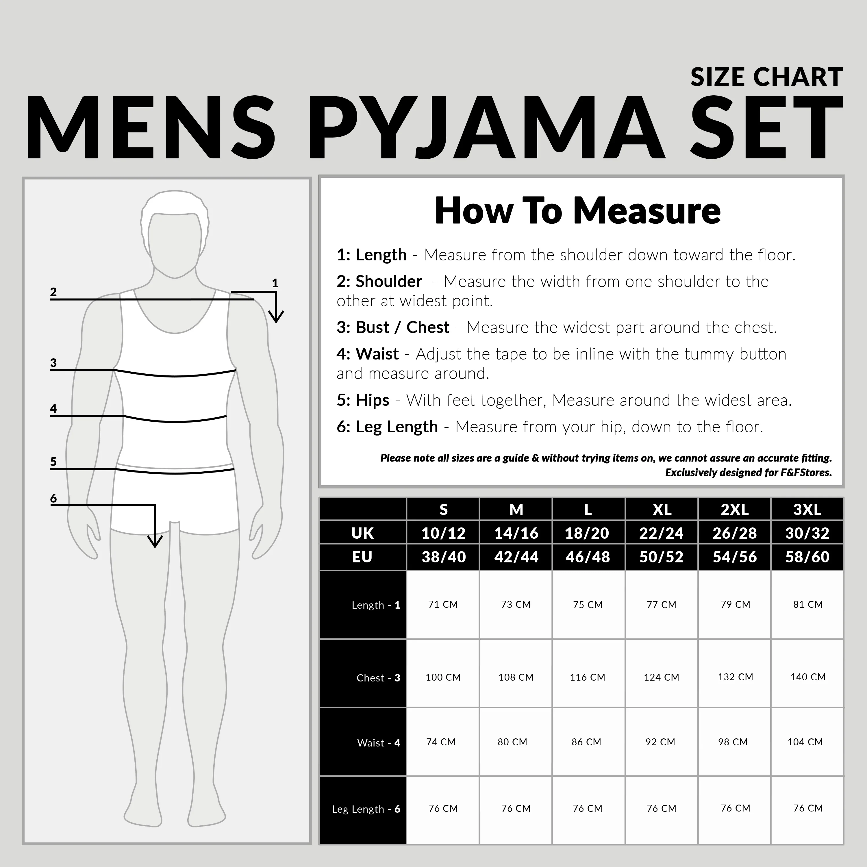 Celtic FC Mens Pyjamas Set - GREEN & GRAY - Image 6