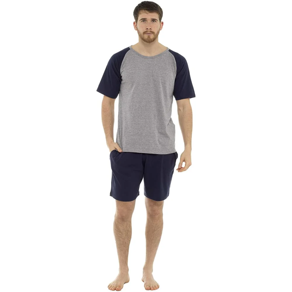 CityComfort 2 Piece Pyjamas Set for Men Short Sleeve Top and Short - Image 2