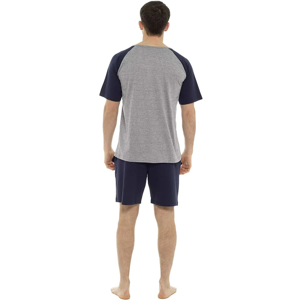 CityComfort 2 Piece Pyjamas Set for Men Short Sleeve Top and Short - Image 3