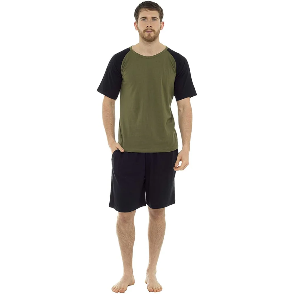 CityComfort 2 Piece Pyjamas Set for Men Short Sleeve Top and Short - Image 4