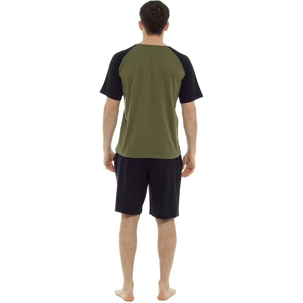 CityComfort 2 Piece Pyjamas Set for Men Short Sleeve Top and Short - Image 5