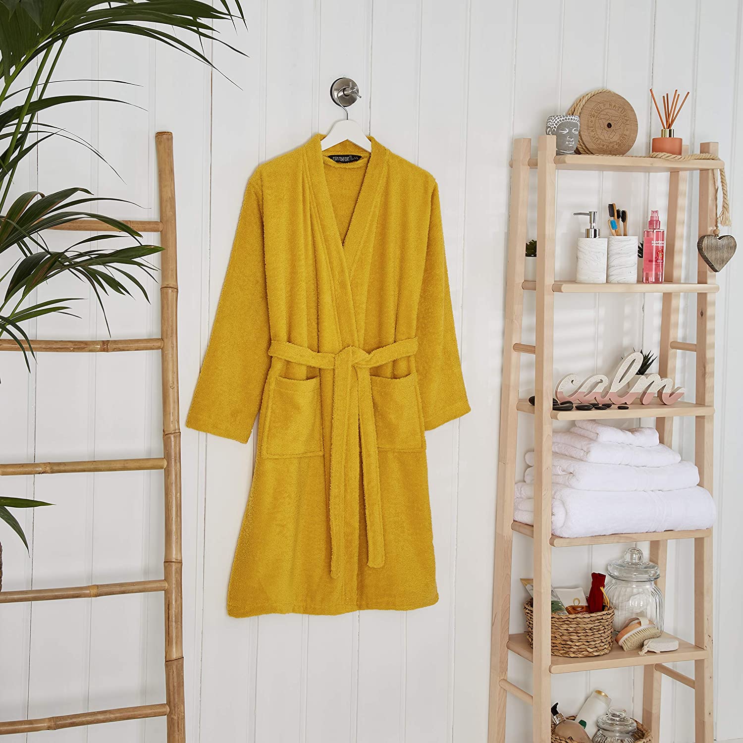 CityComfort Bath Robes for Women Cotton Towelling Dressing Gown - Image 17