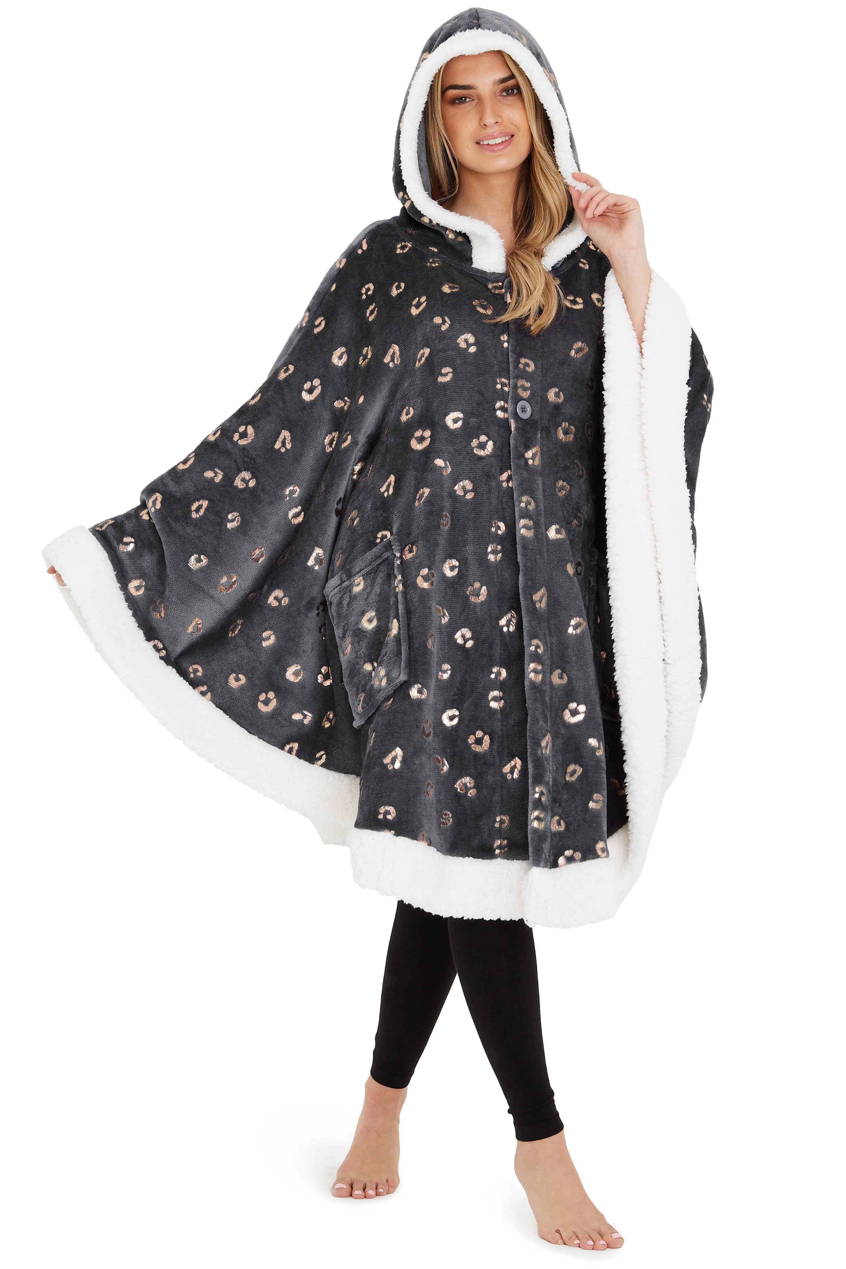 CityComfort Blanket Hoodie For Women Snuggle Sherpa Oversized Hoodie Blanket - Image 25