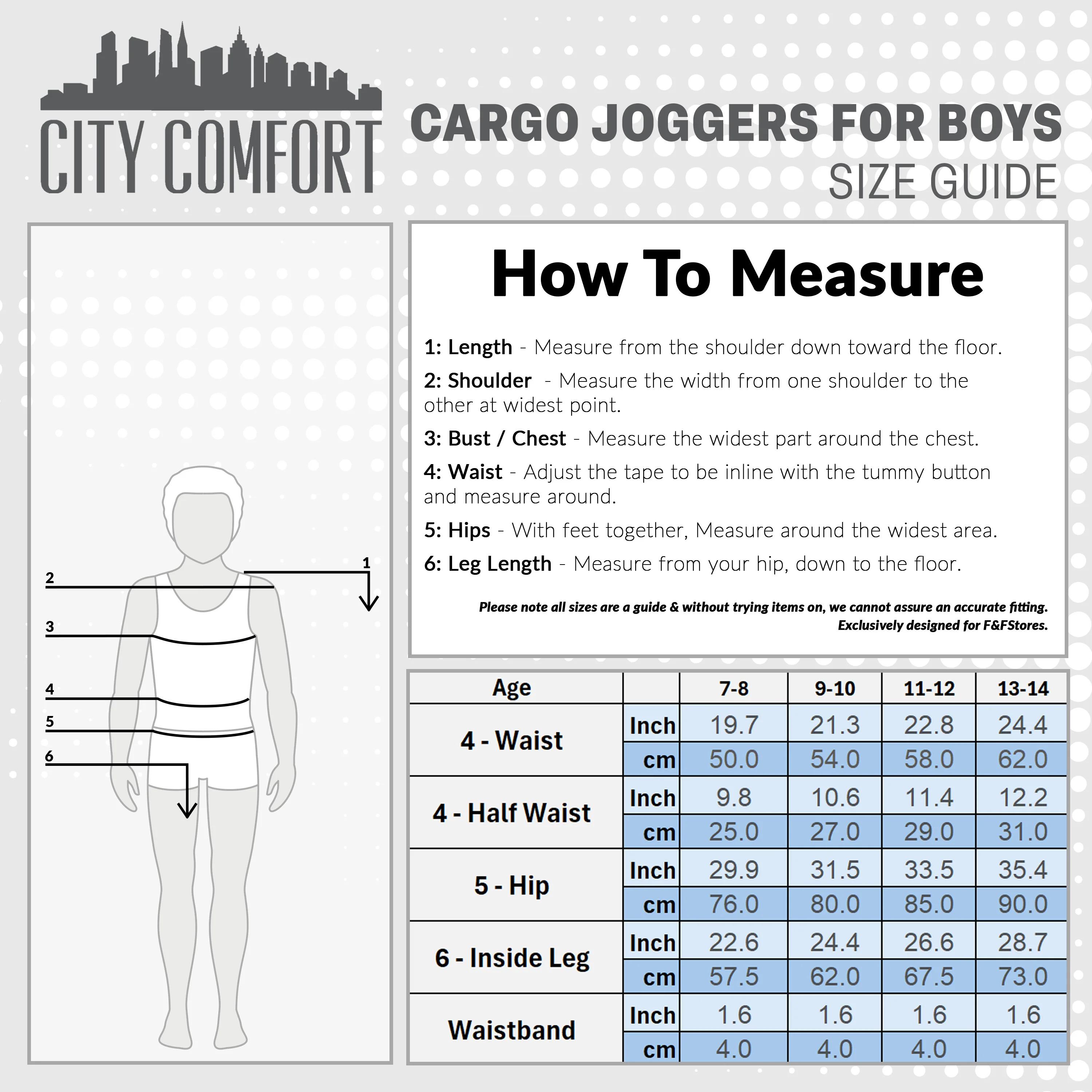 CityComfort Boys Cargo Joggers with 4 Pockets Comfy Casual Stylish Sweatpants - Gifts for Him - Image 18