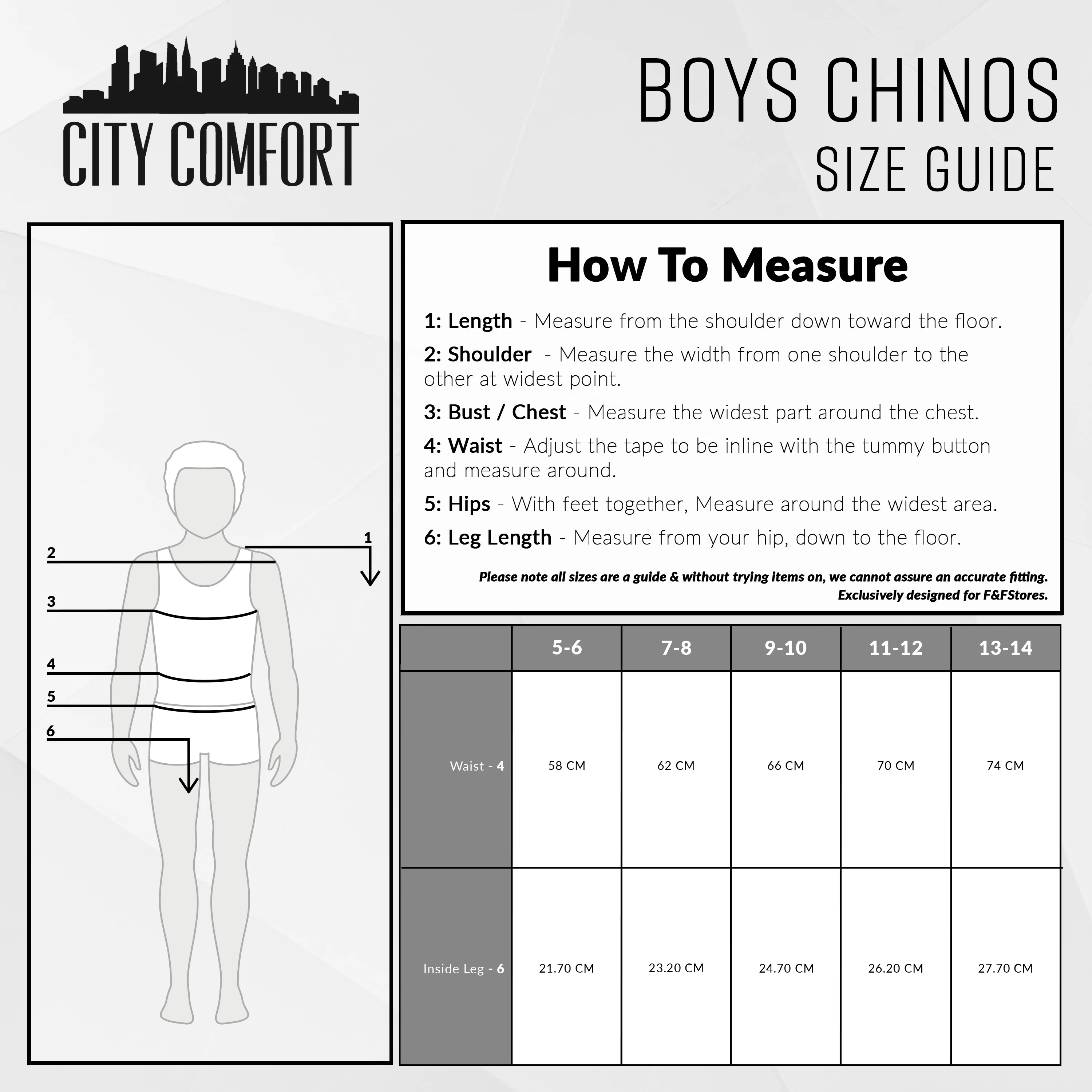 CityComfort Boys Chino Trousers with Front and Back Pockets, Adjustable Waist - Image 18
