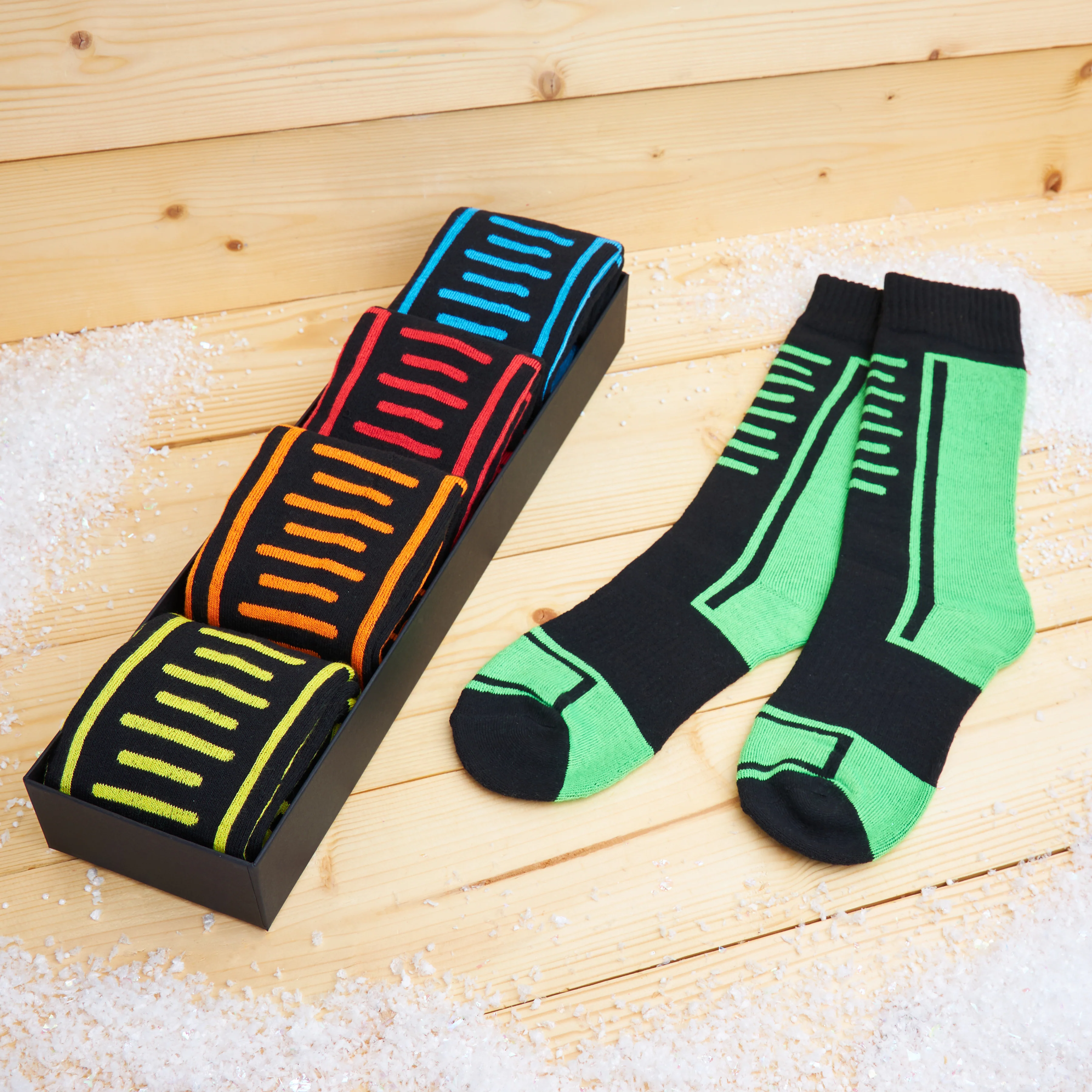 CityComfort Boys Ski Socks Multipack - Kids Thermal Socks for Skiing, Hiking & Outdoor Activities - Image 2