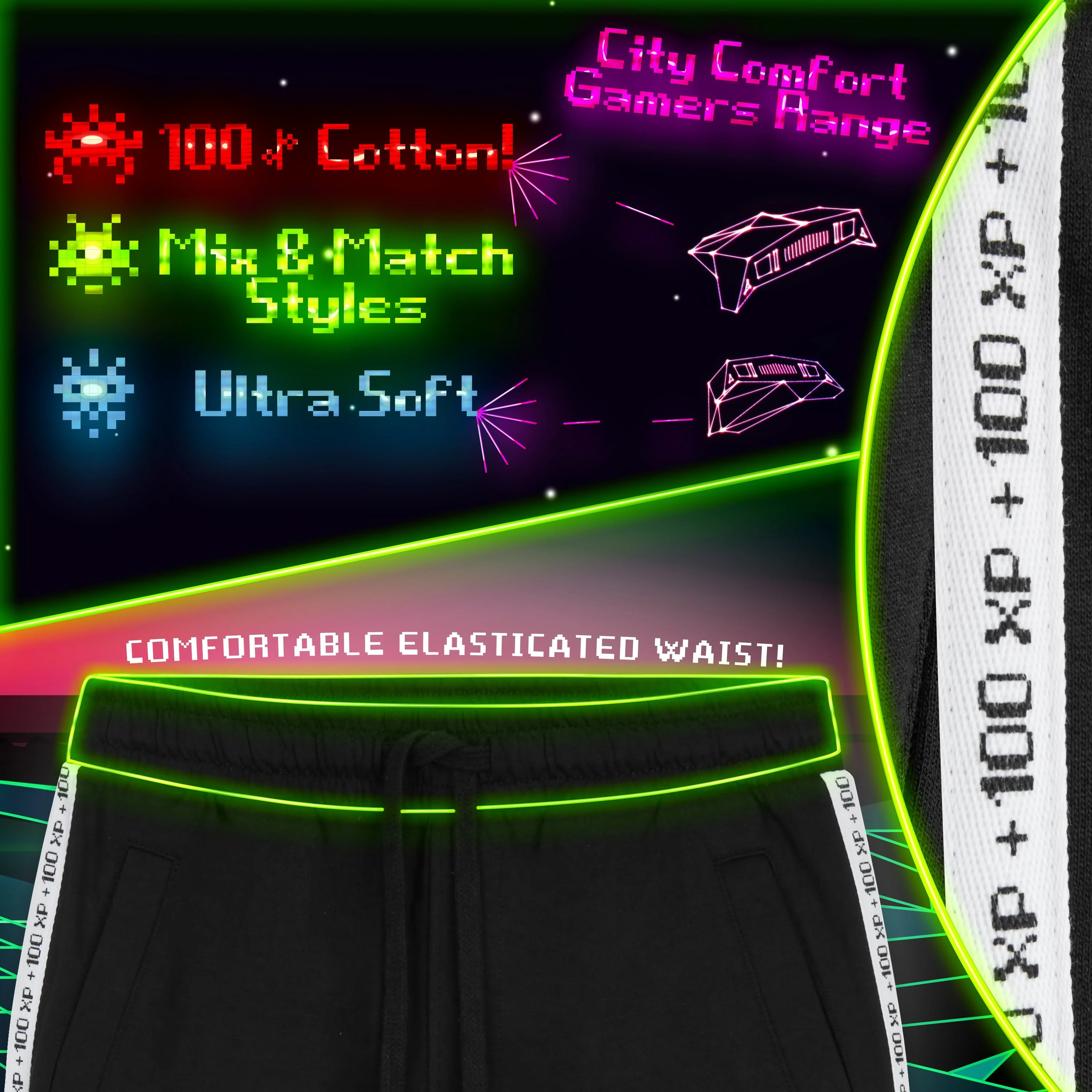 CityComfort Boys Tracksuit Bottoms Kids Joggers Gaming Gifts - Image 4