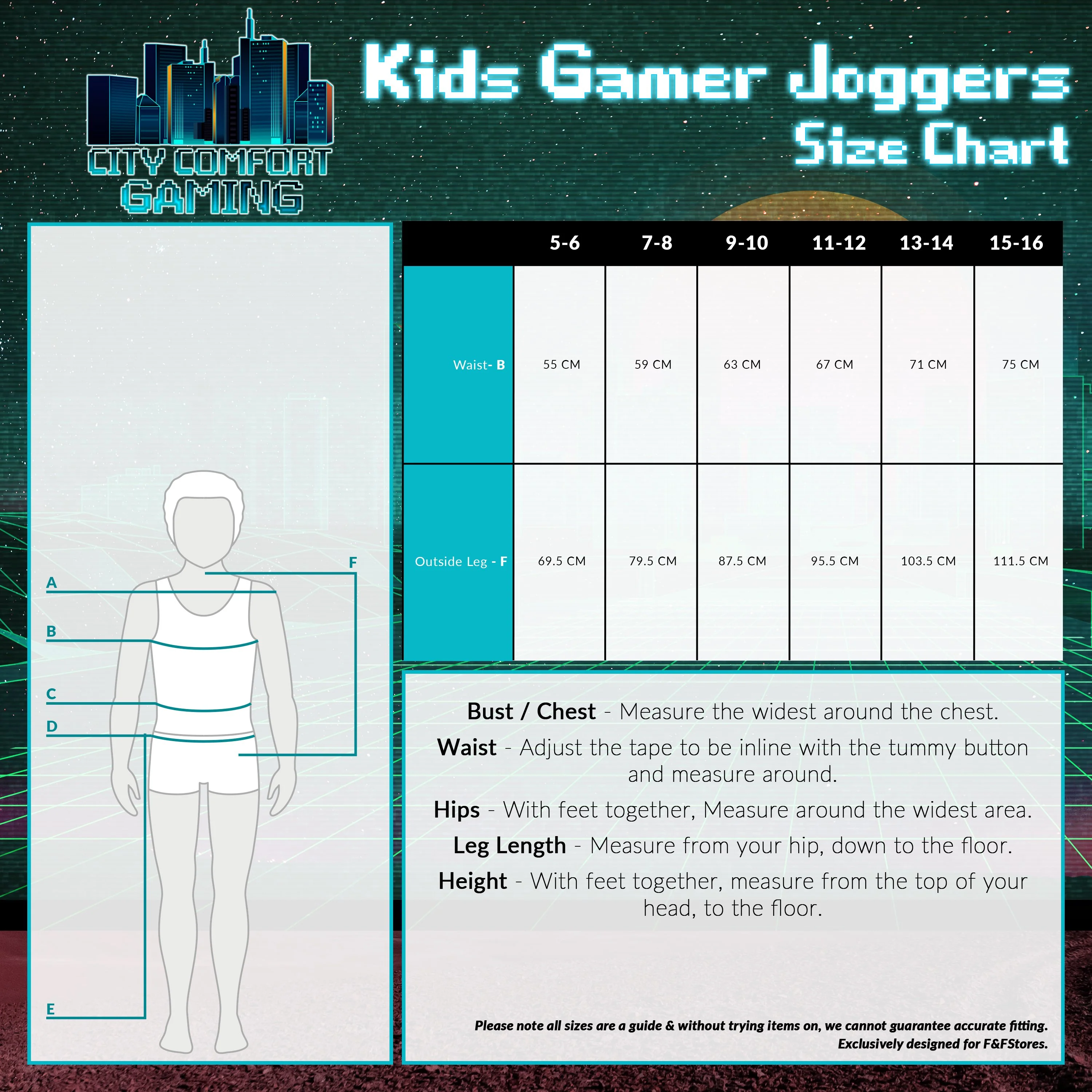 CityComfort Boys Tracksuit Bottoms Kids Joggers Gaming Gifts - Image 5