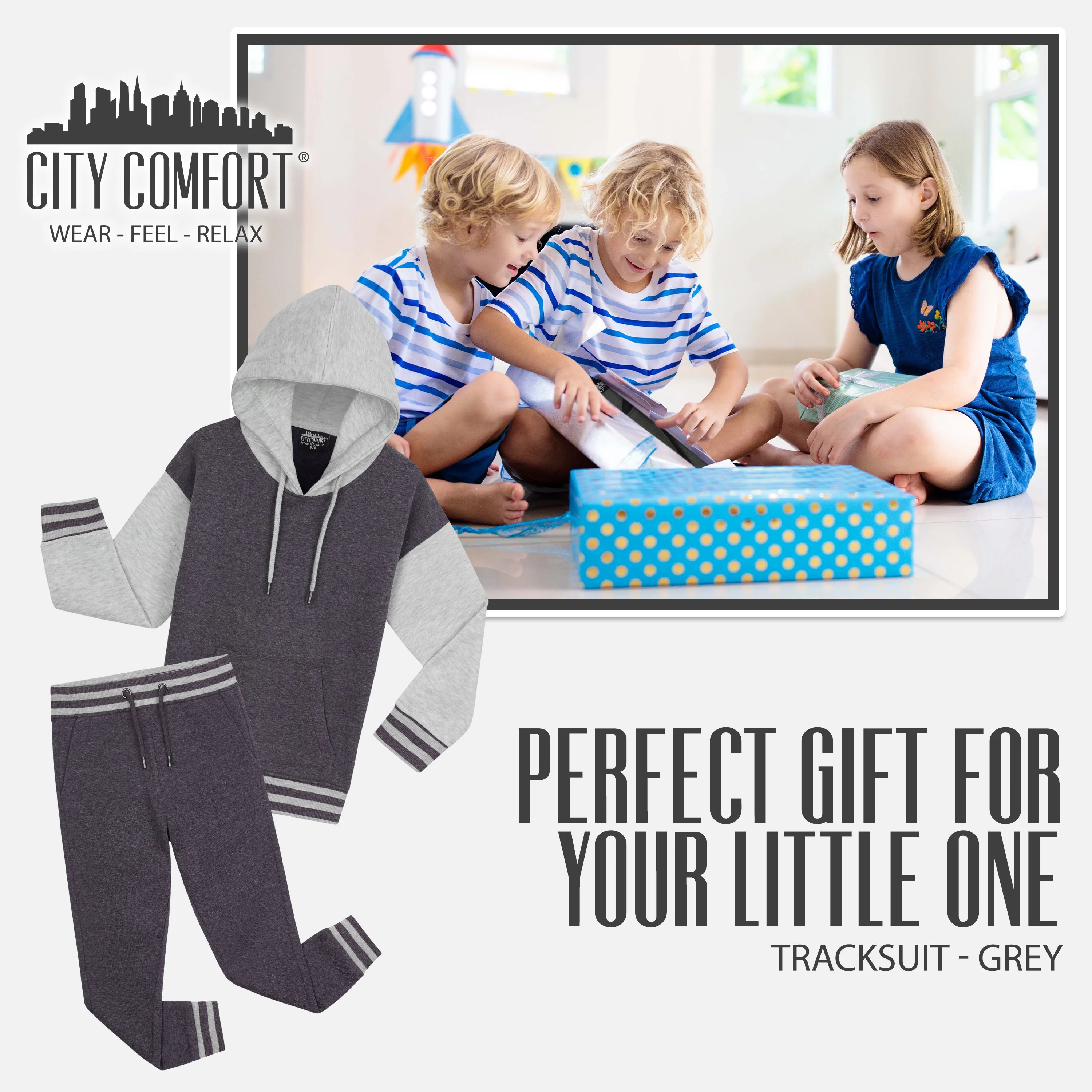 CityComfort Boys Tracksuit, Boys Hoodies and Joggers - Image 10