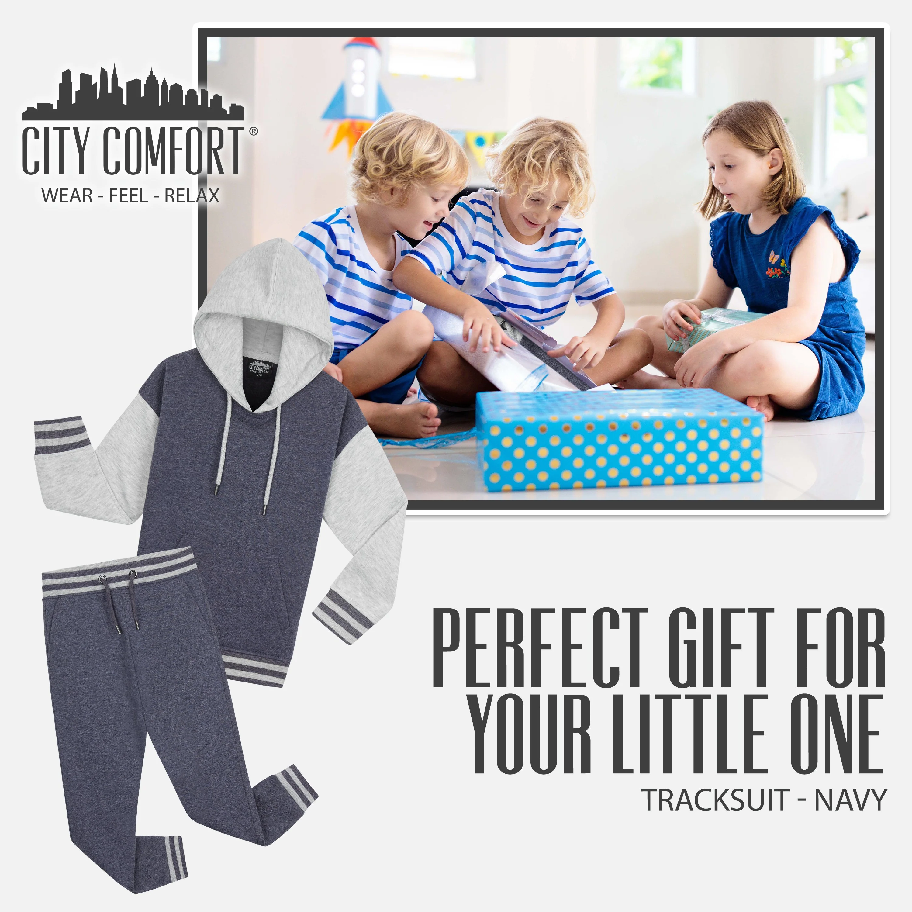 CityComfort Boys Tracksuit, Boys Hoodies and Joggers - Image 22