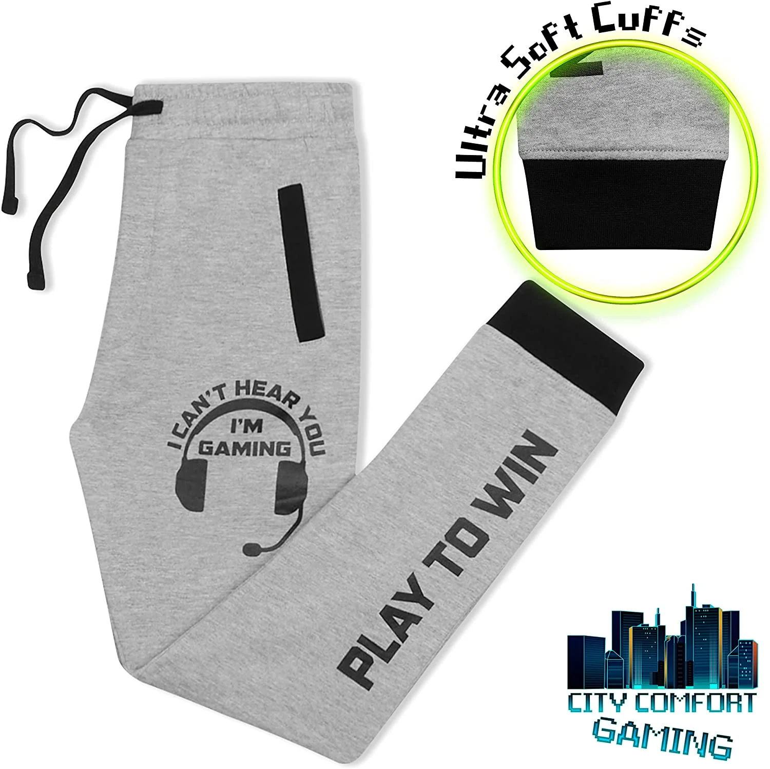 CityComfort Boys Tracksuit Bootoms, Boys Joggers , Gaming Gifts - Image 3