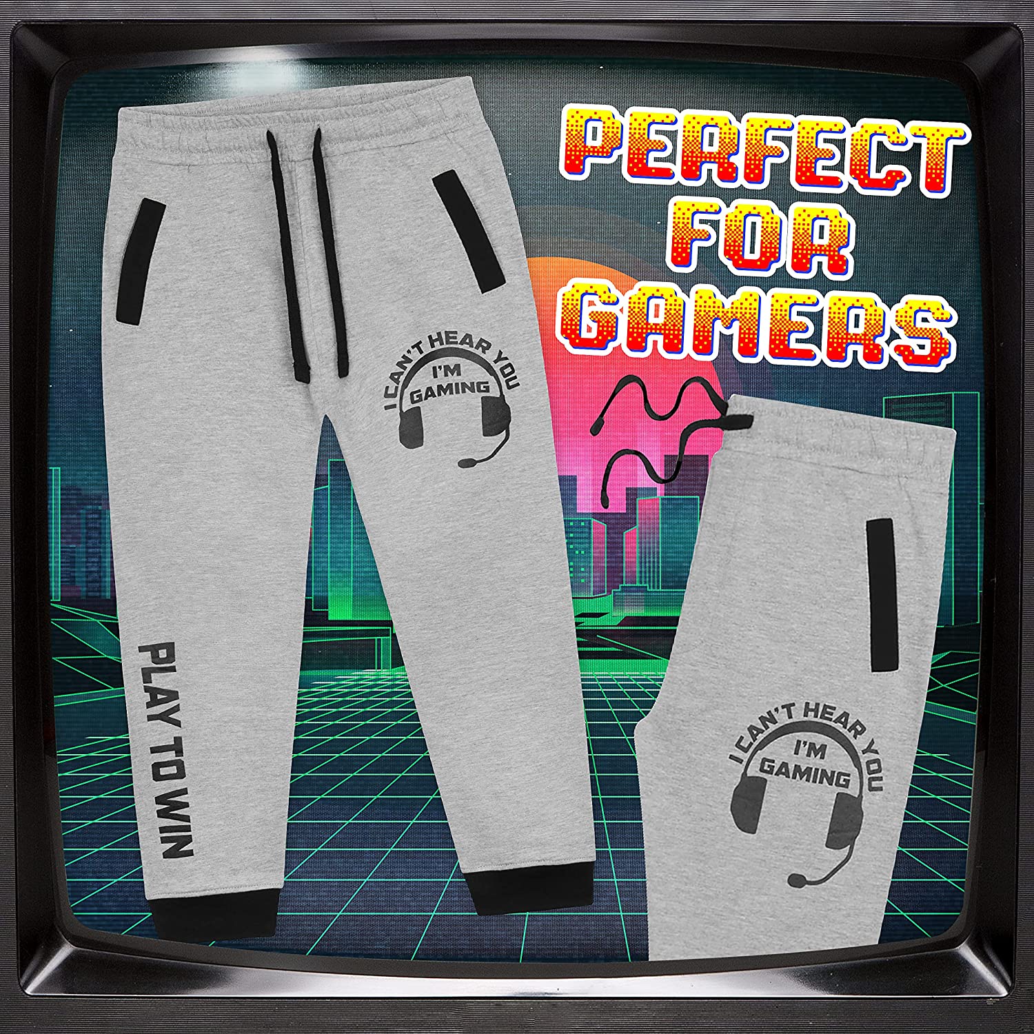 CityComfort Boys Tracksuit Bootoms, Boys Joggers , Gaming Gifts - Image 5