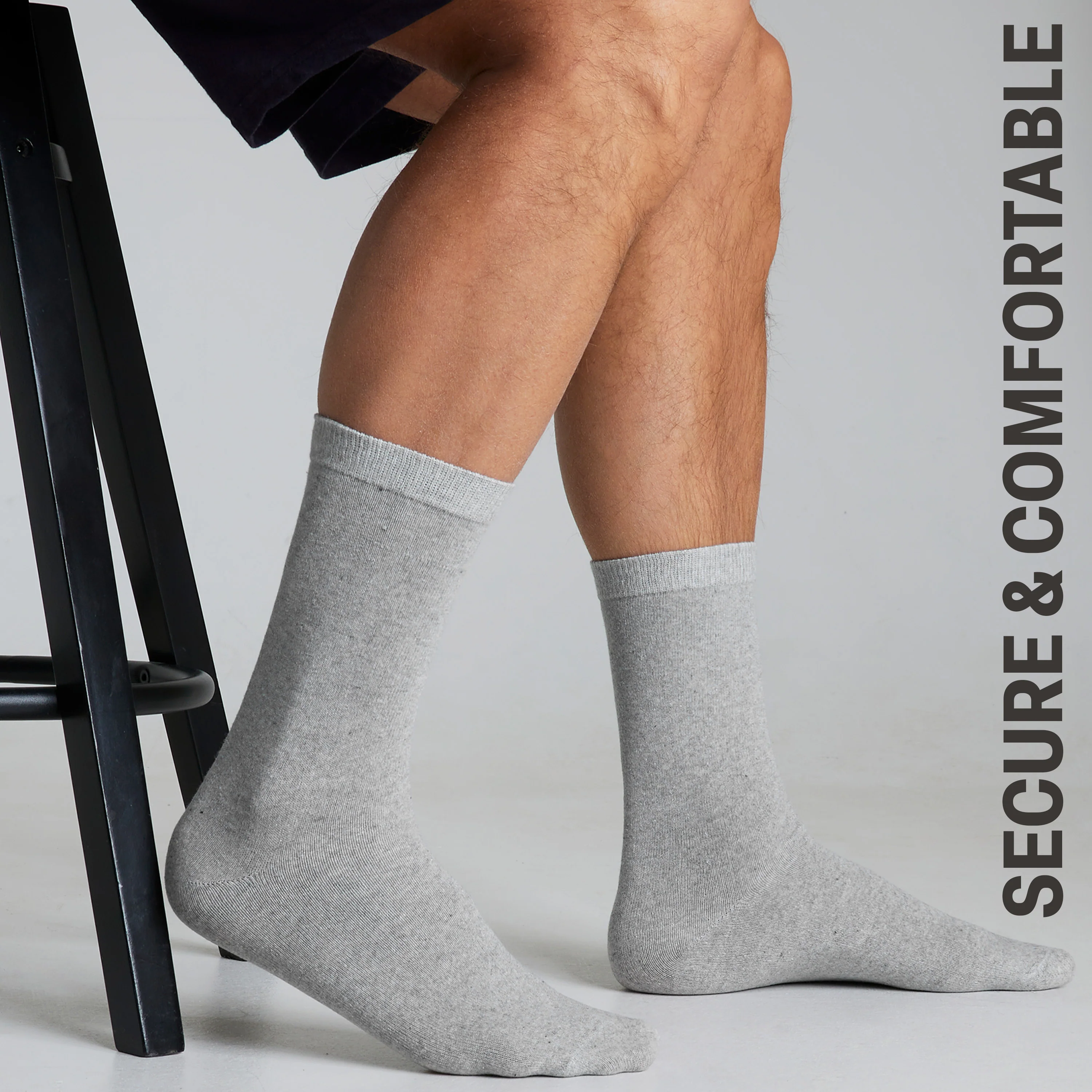 CityComfort Calf Socks for Men and Teenagers - Pack of 12 - Image 21