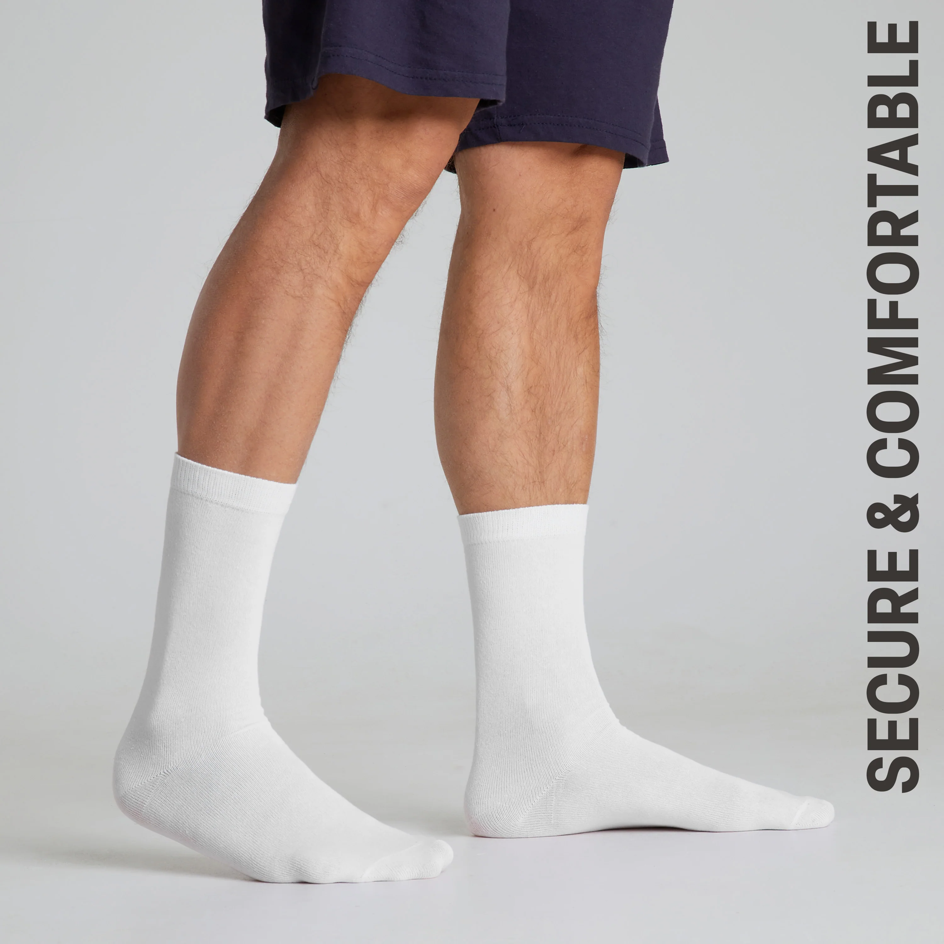 CityComfort Calf Socks for Men and Teenagers - Pack of 12 - Image 3