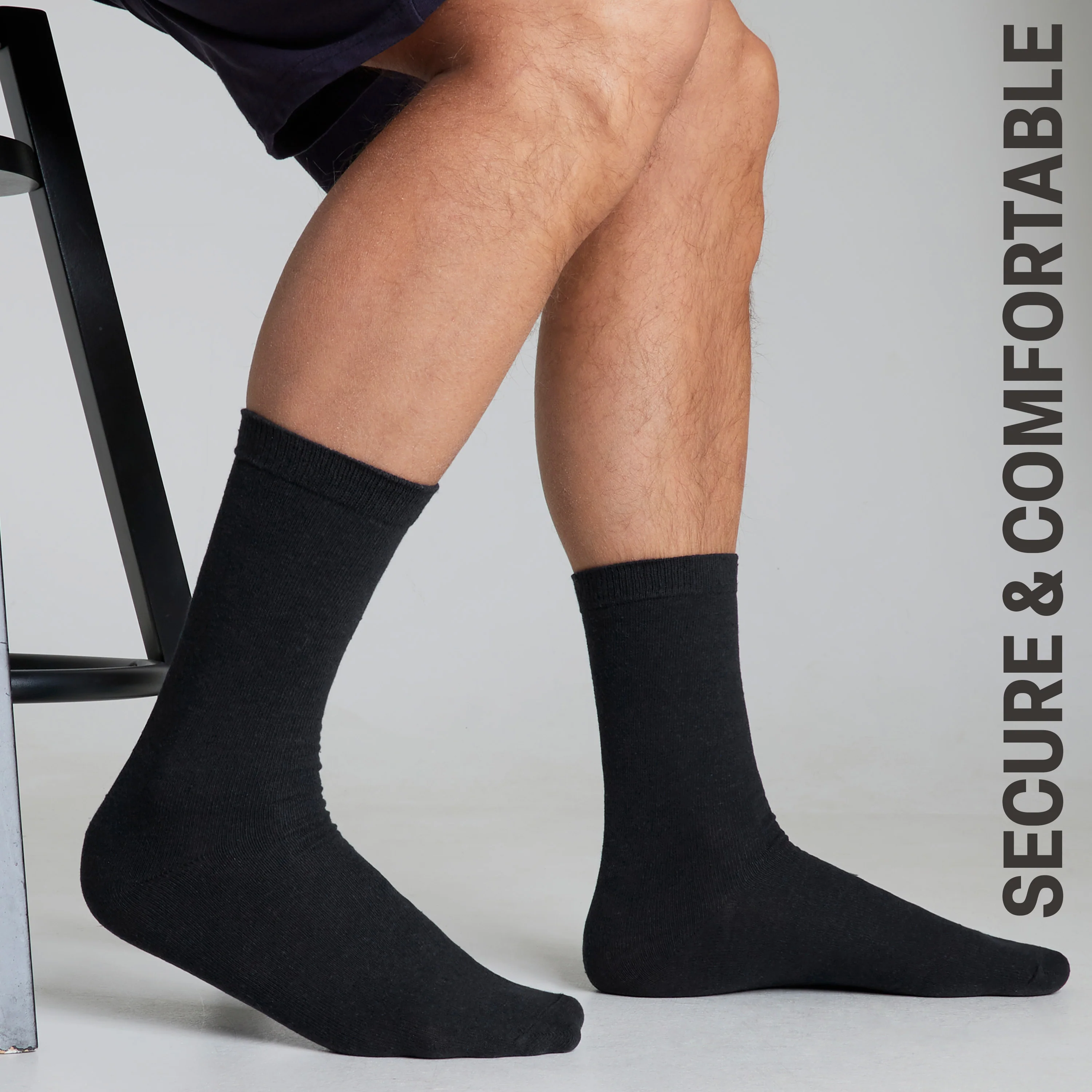 CityComfort Calf Socks for Men and Teenagers - Pack of 12 - Image 9