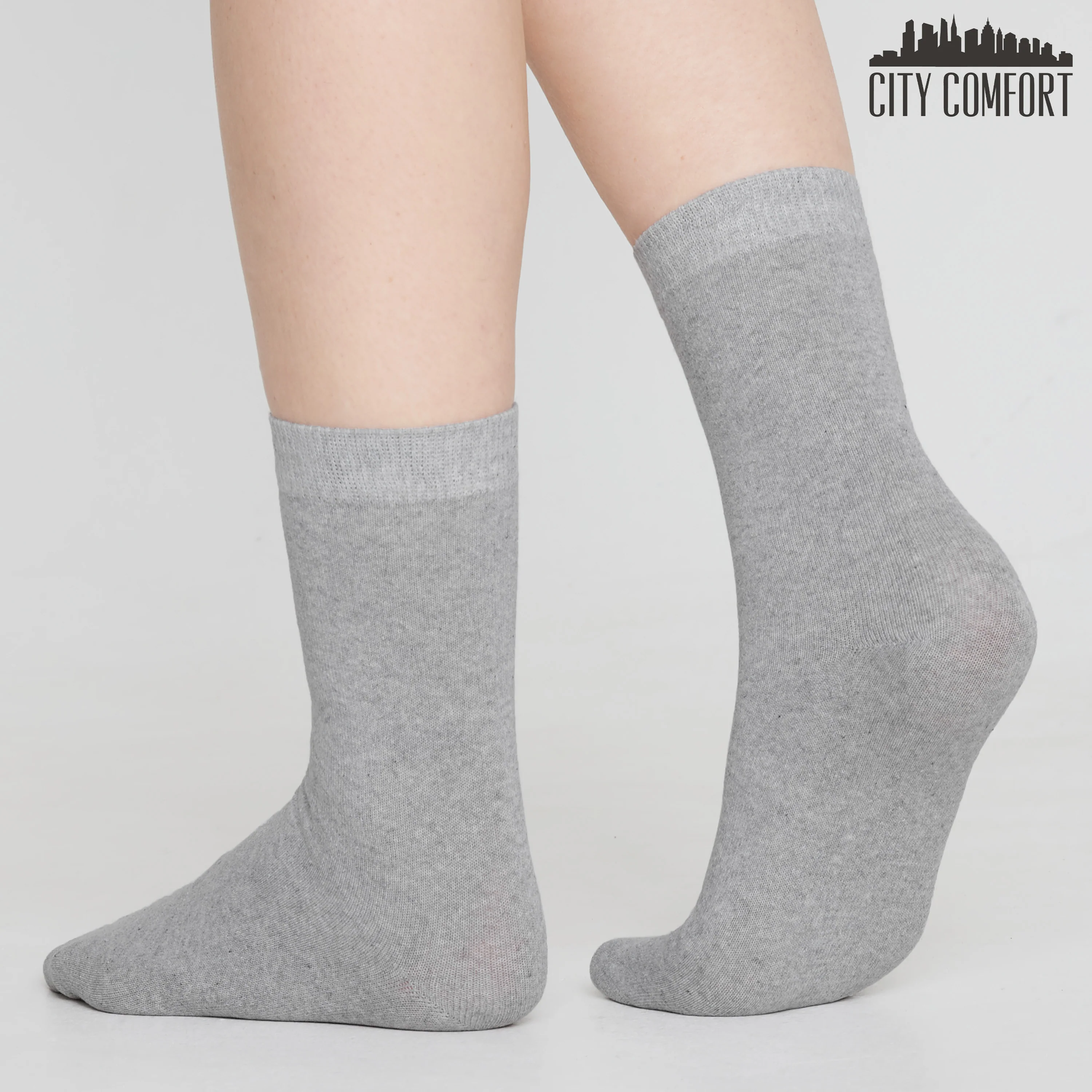 CityComfort Calf Socks for Women and Teenagers - Pack of 12 - Image 25