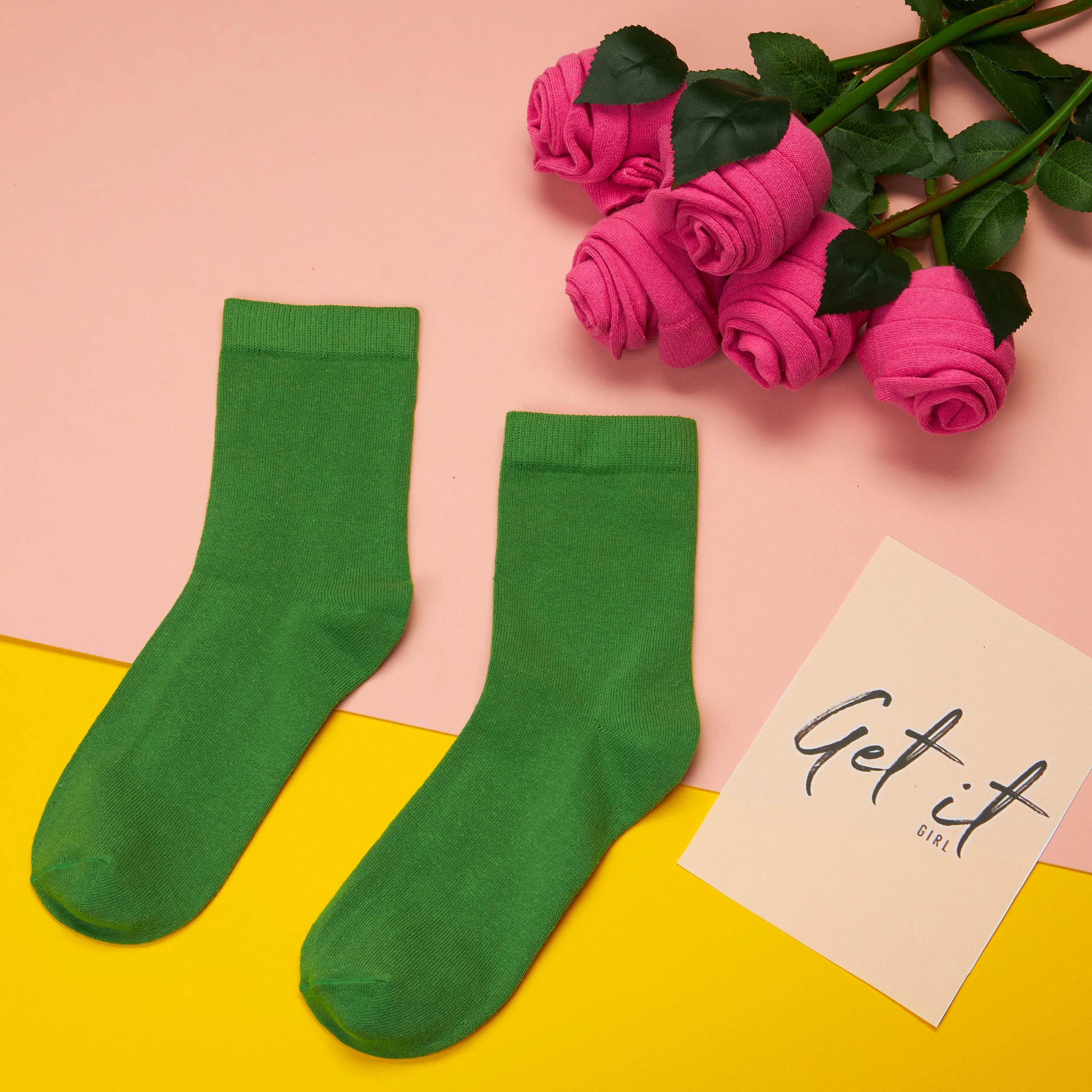 CityComfort Calf Socks for Women and Teenagers - Pack of 6 - Image 14