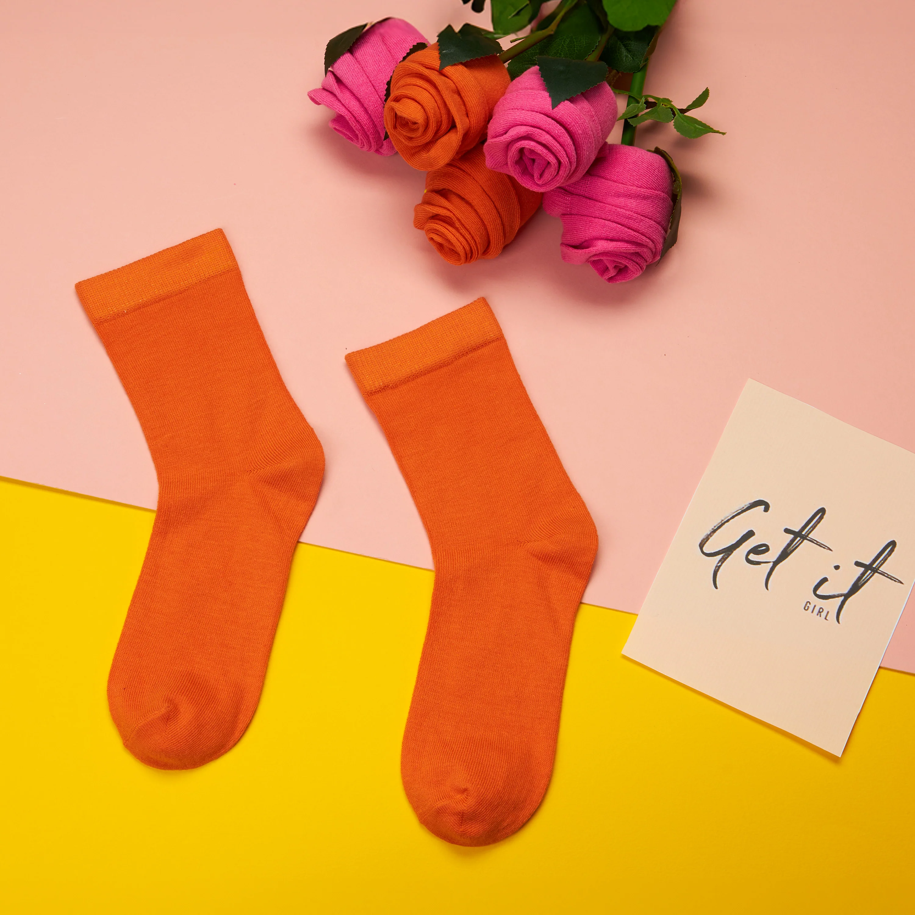 CityComfort Calf Socks for Women and Teenagers - Pack of 6 - Image 20