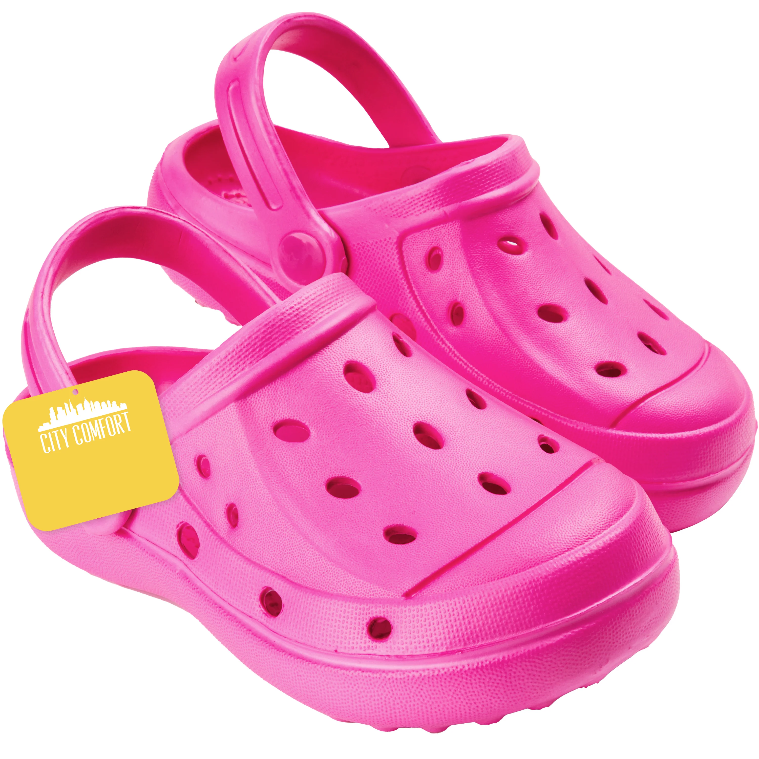 CityComfort Clogs for Girls Garden Shoes Tie Dye Summer Slip On with Strap for Beach Pool Indoor Outdoor Holiday Essentials - Image 7