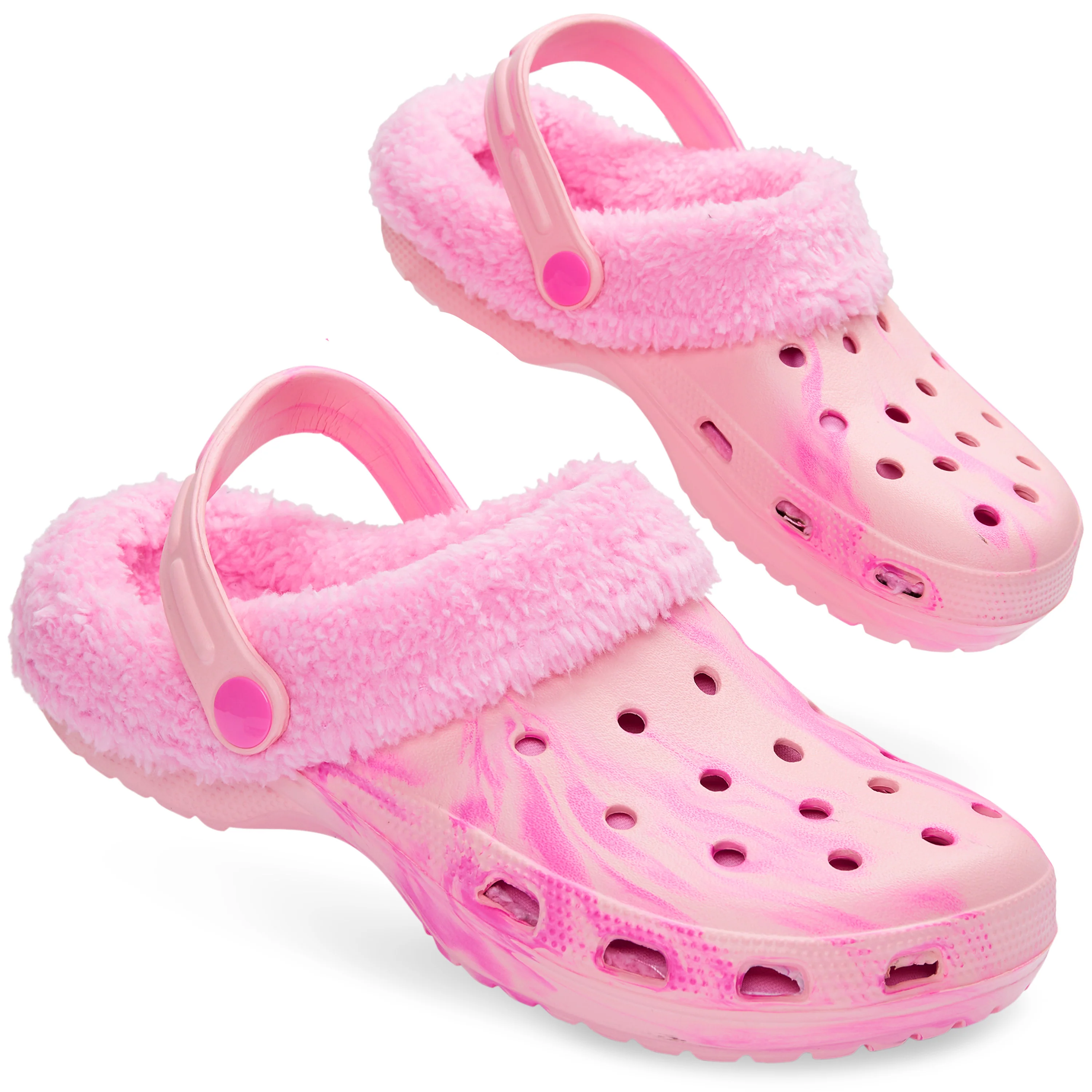 CityComfort Clogs Women Teens Winter Classic Fleece Lined House Shoes - Image 13