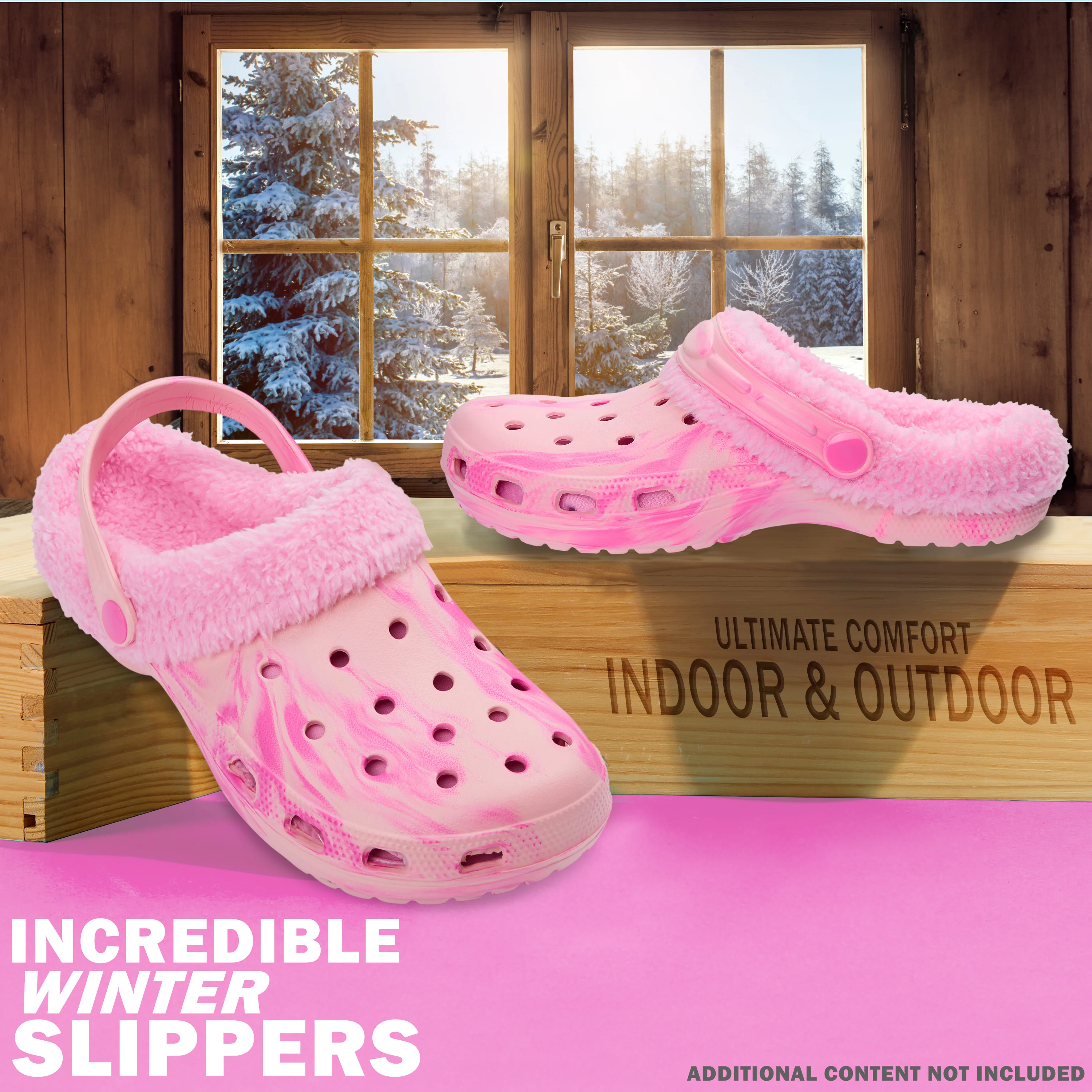 CityComfort Clogs Women Teens Winter Classic Fleece Lined House Shoes - Image 15