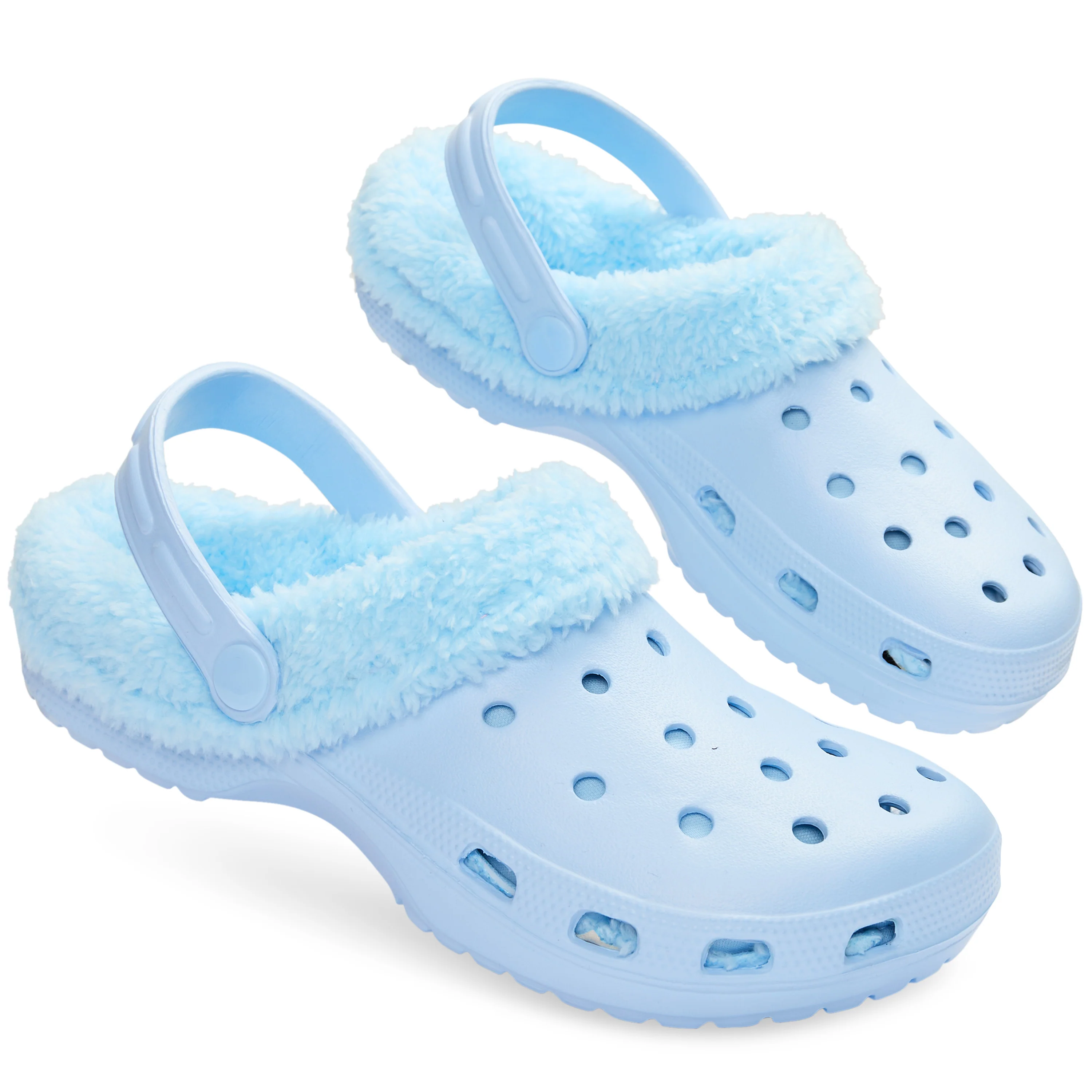 CityComfort Clogs Women Teens Winter Classic Fleece Lined House Shoes - Image 7