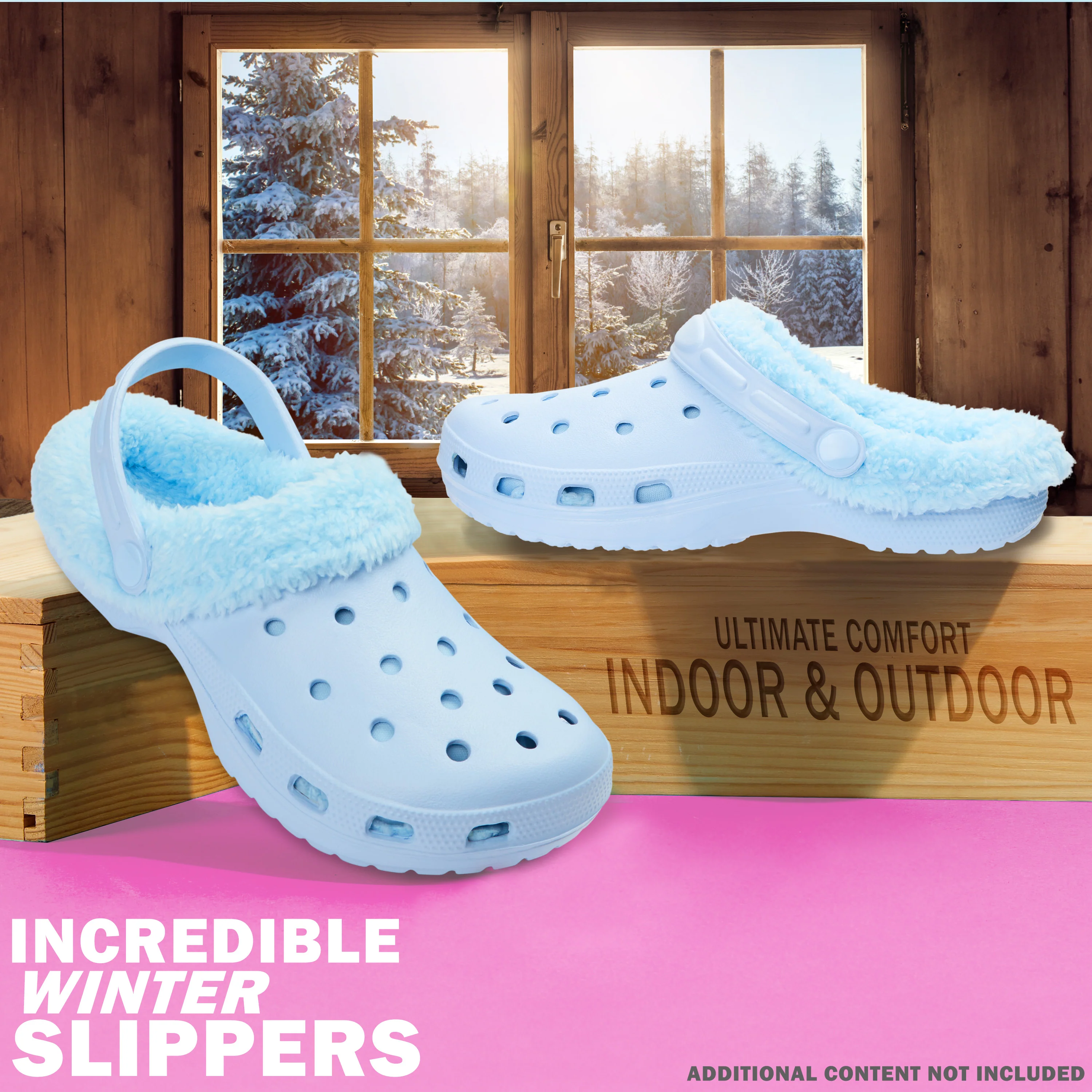 CityComfort Clogs Women Teens Winter Classic Fleece Lined House Shoes - Image 8